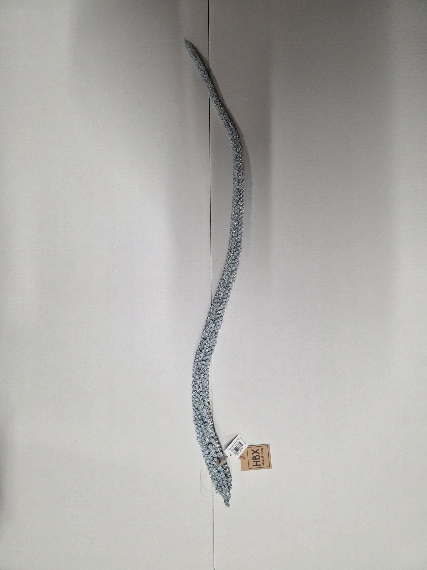 Hanger Icicle Glitter Silver 80cm