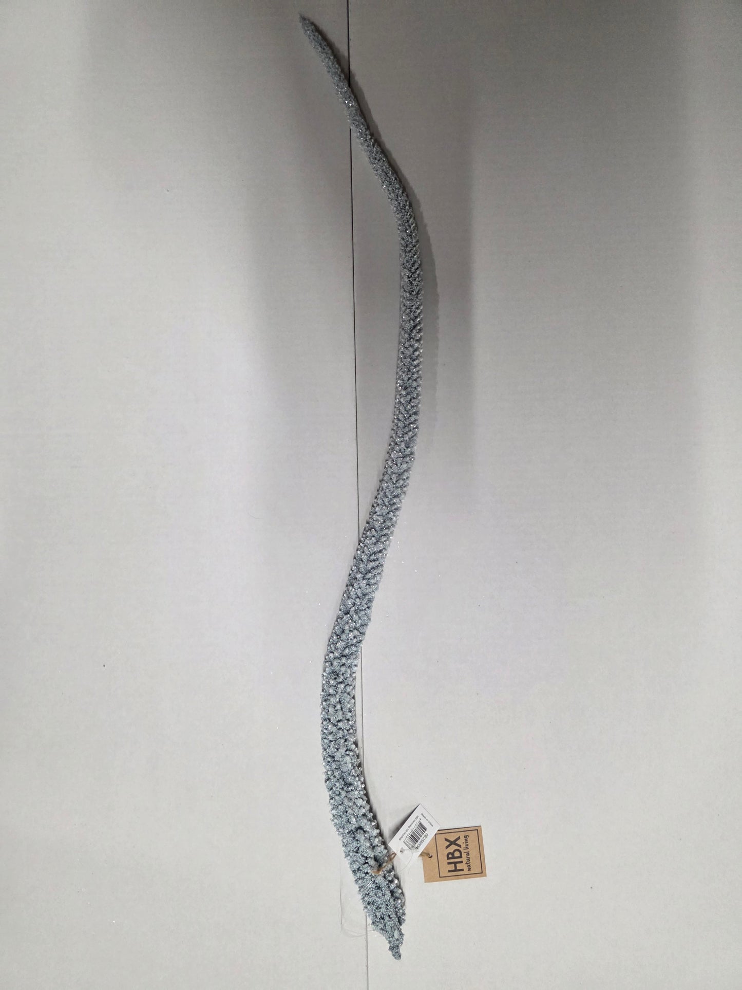 Hanger Icicle Glitter Silver 80cm