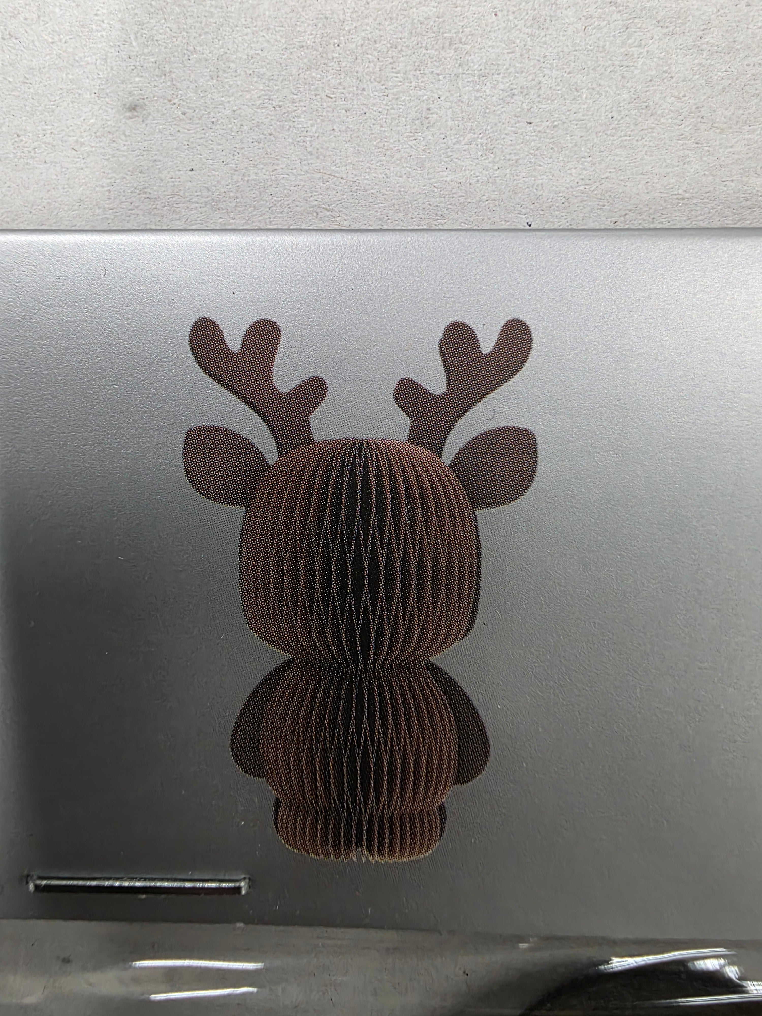 Paper Standing Reindeer 50cm