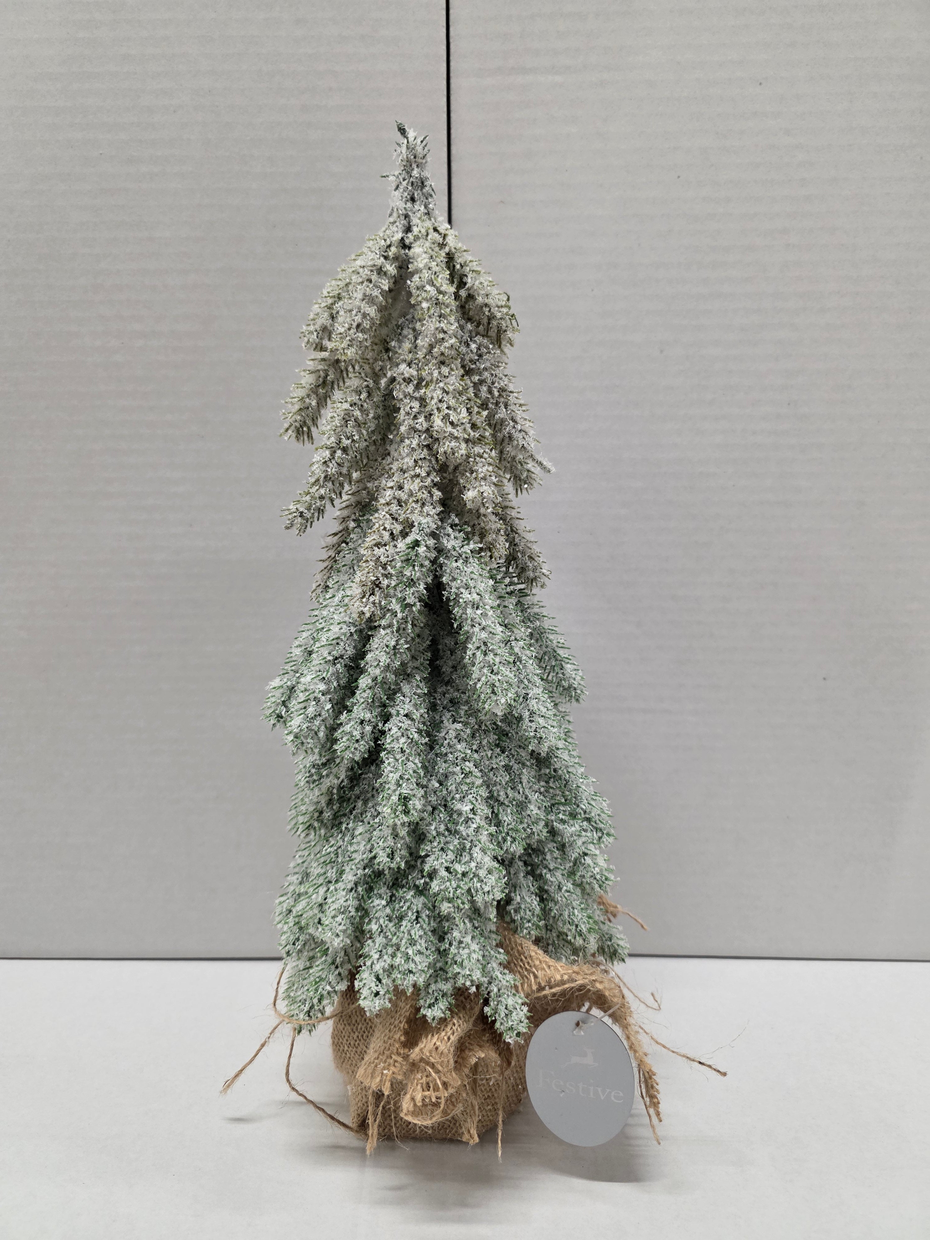 Tree Frosted Table Top 40cm