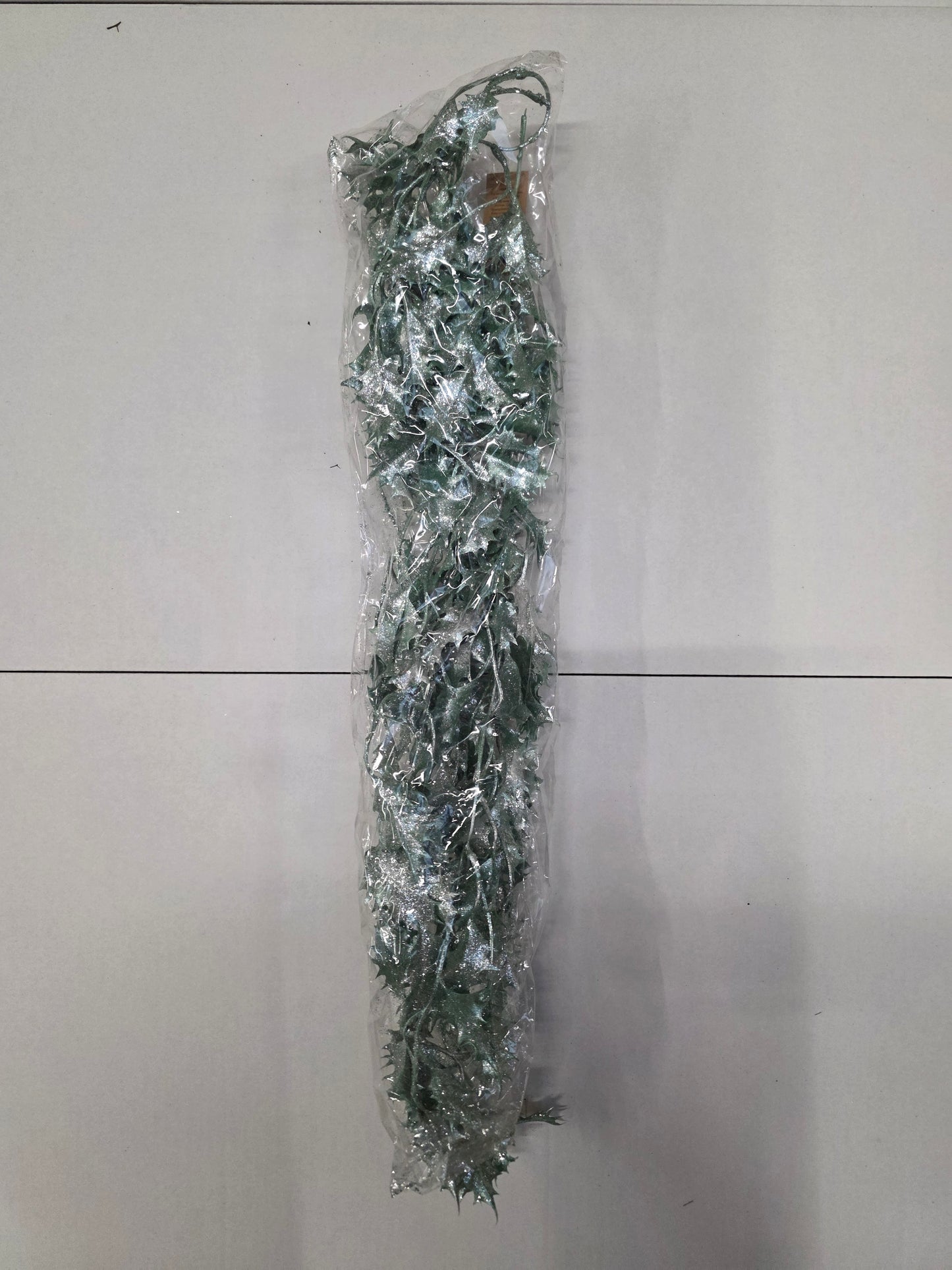 Garland Glittered Holly 180cm