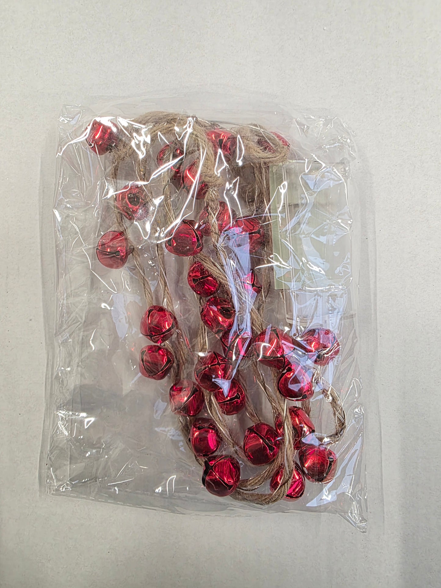 Garland L E D Bell Red 180cm