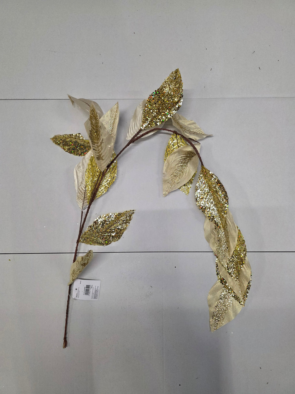 Garland Metallic Leaf Gold 1.2m
