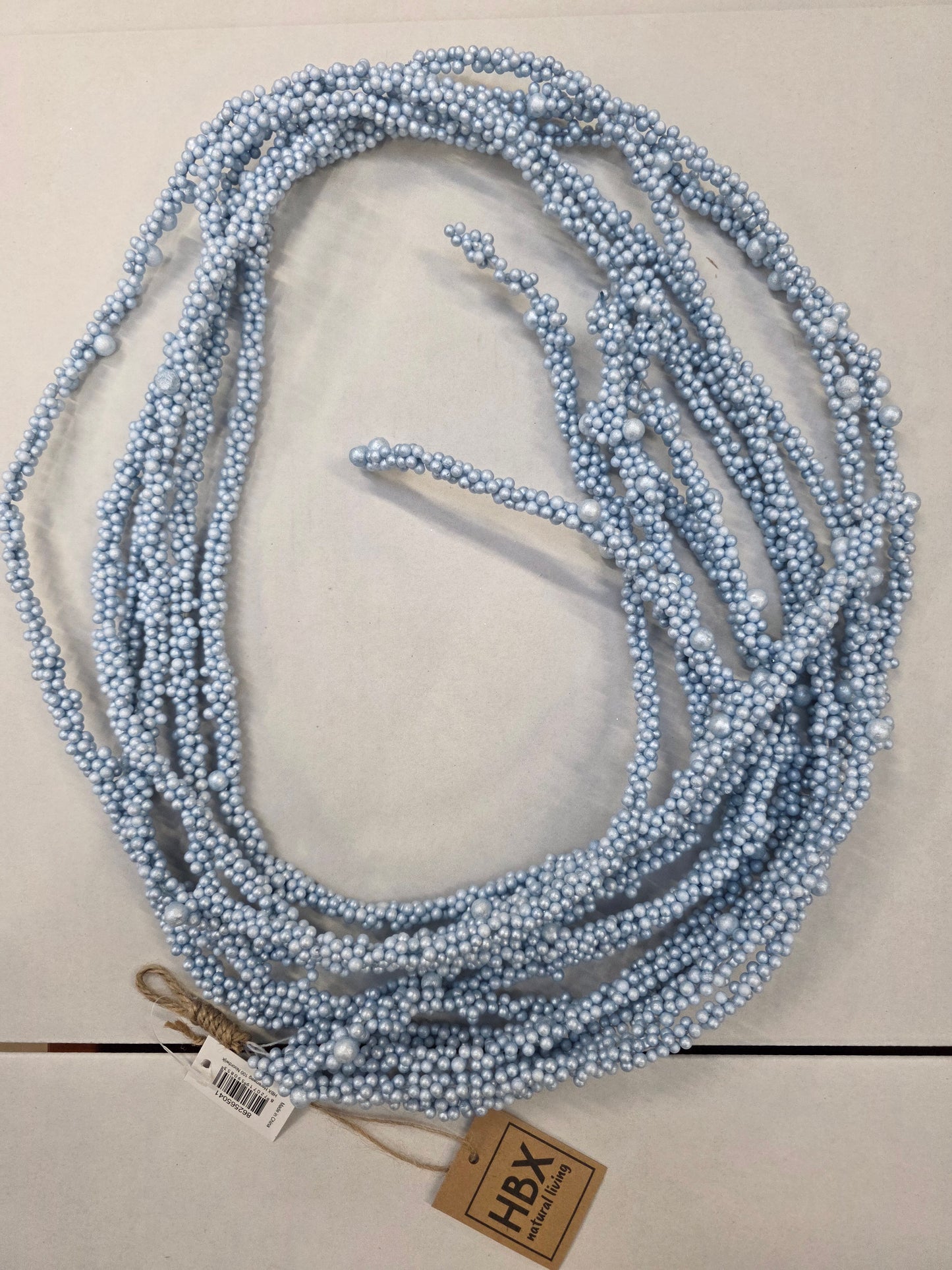 Garland Pearl Blue 140cm