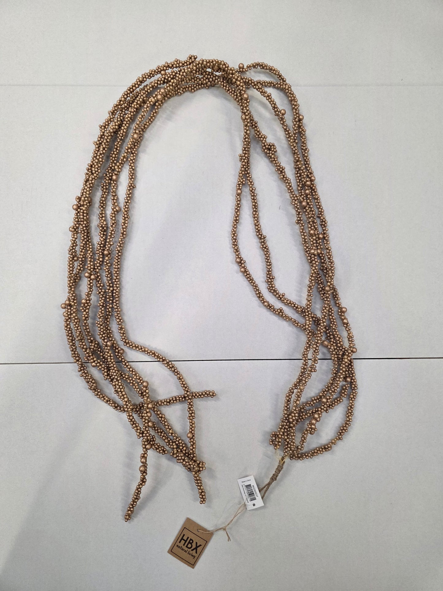 Garland Pearl Gold 140cm