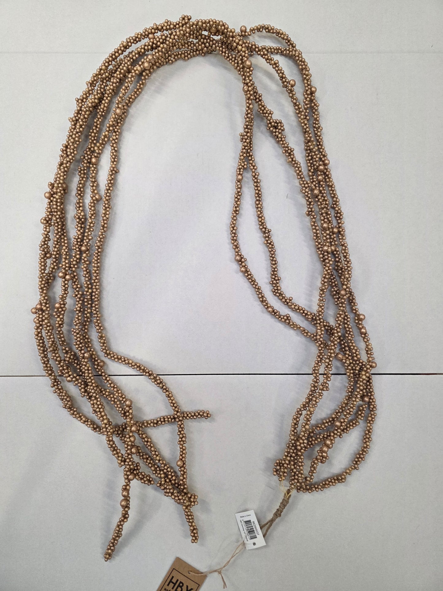 Garland Pearl Gold 140cm