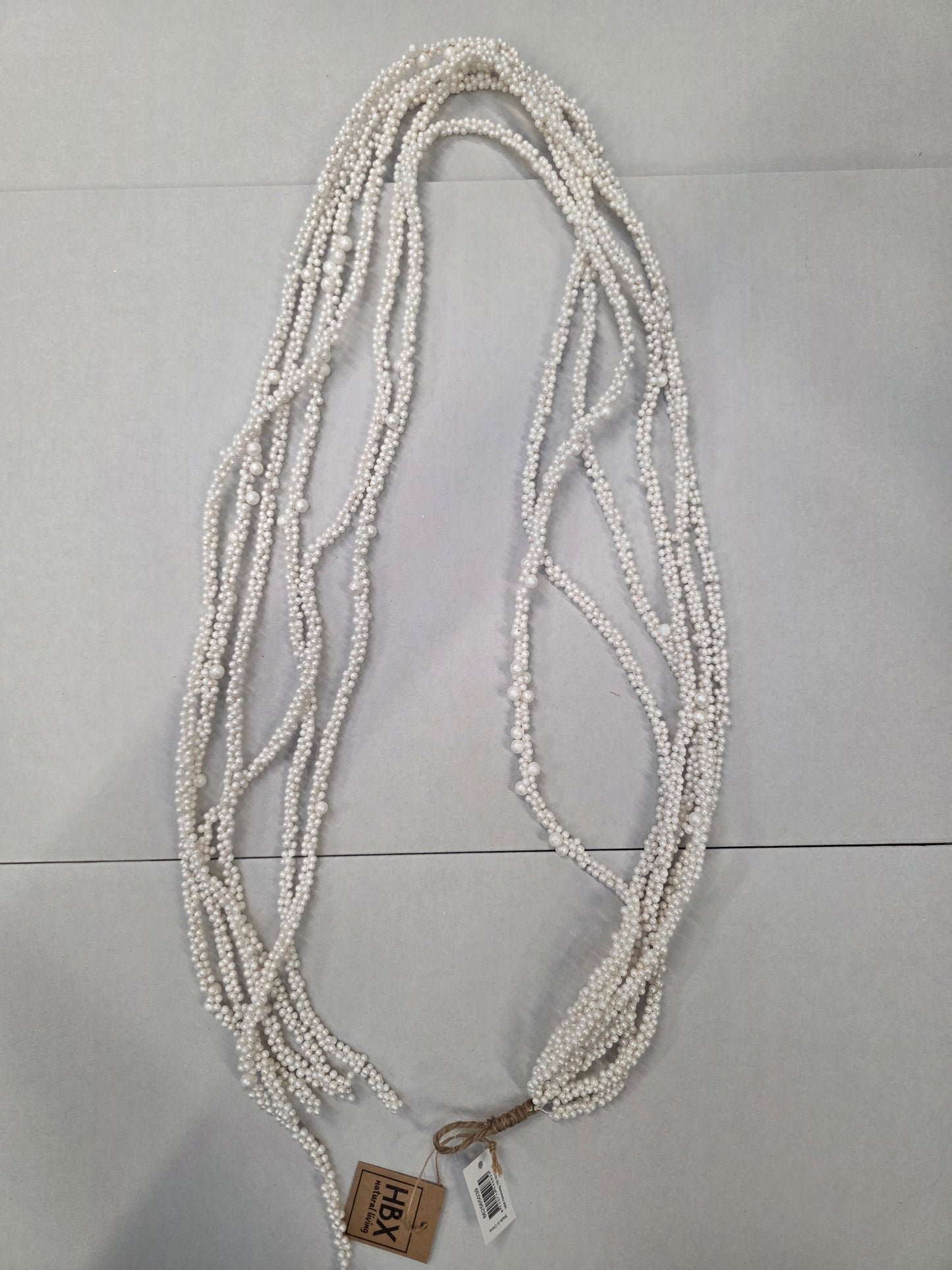 Garland Pearl White 140cm