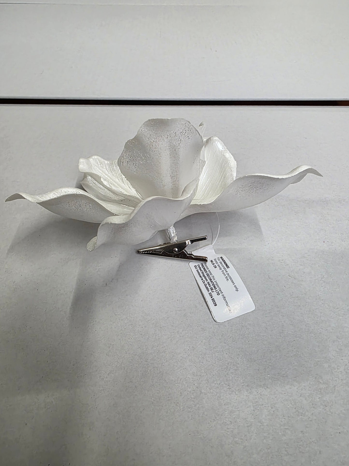 Clip Magnolia Ivory 16cm