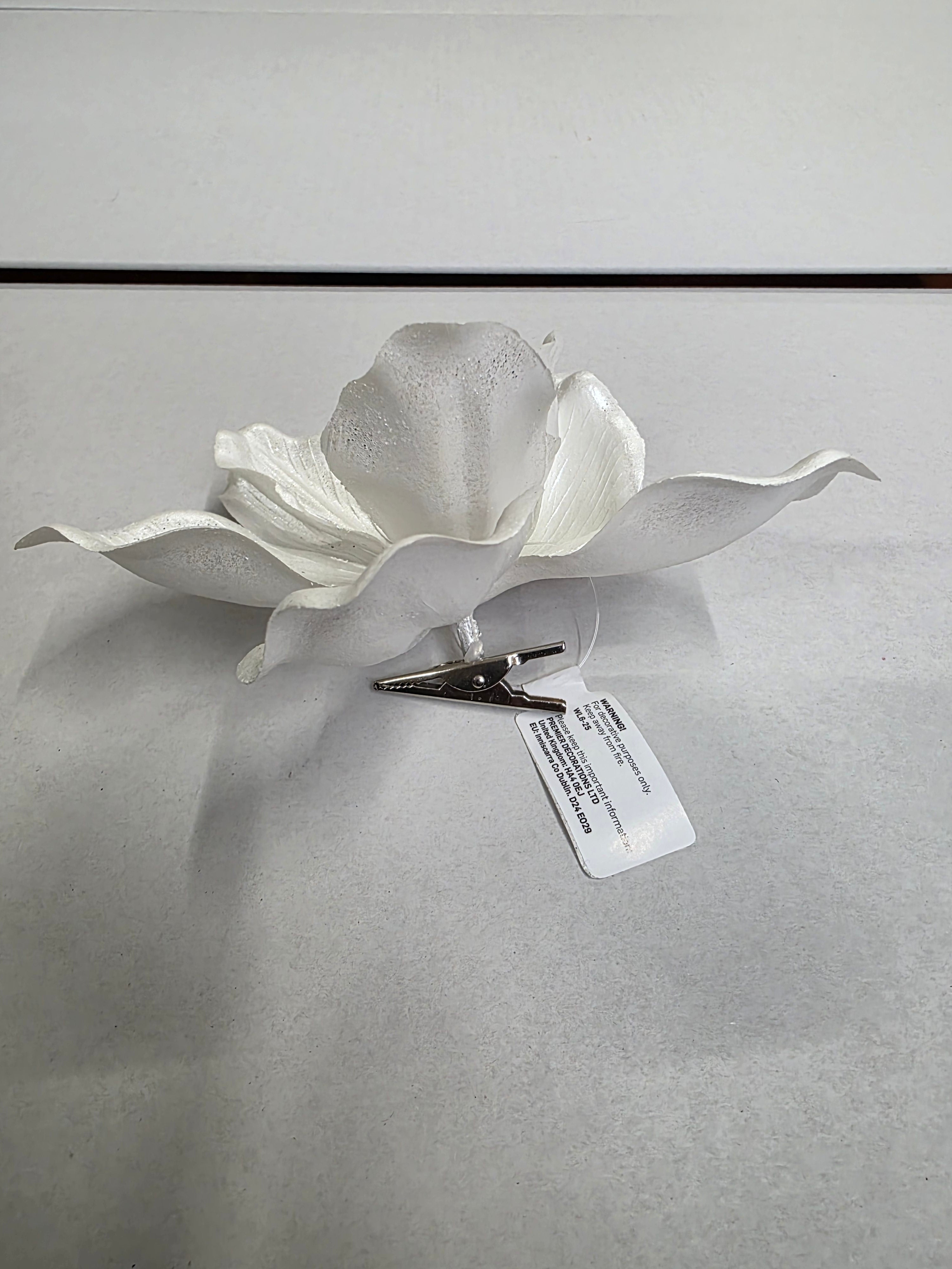 Clip Magnolia Ivory 16cm