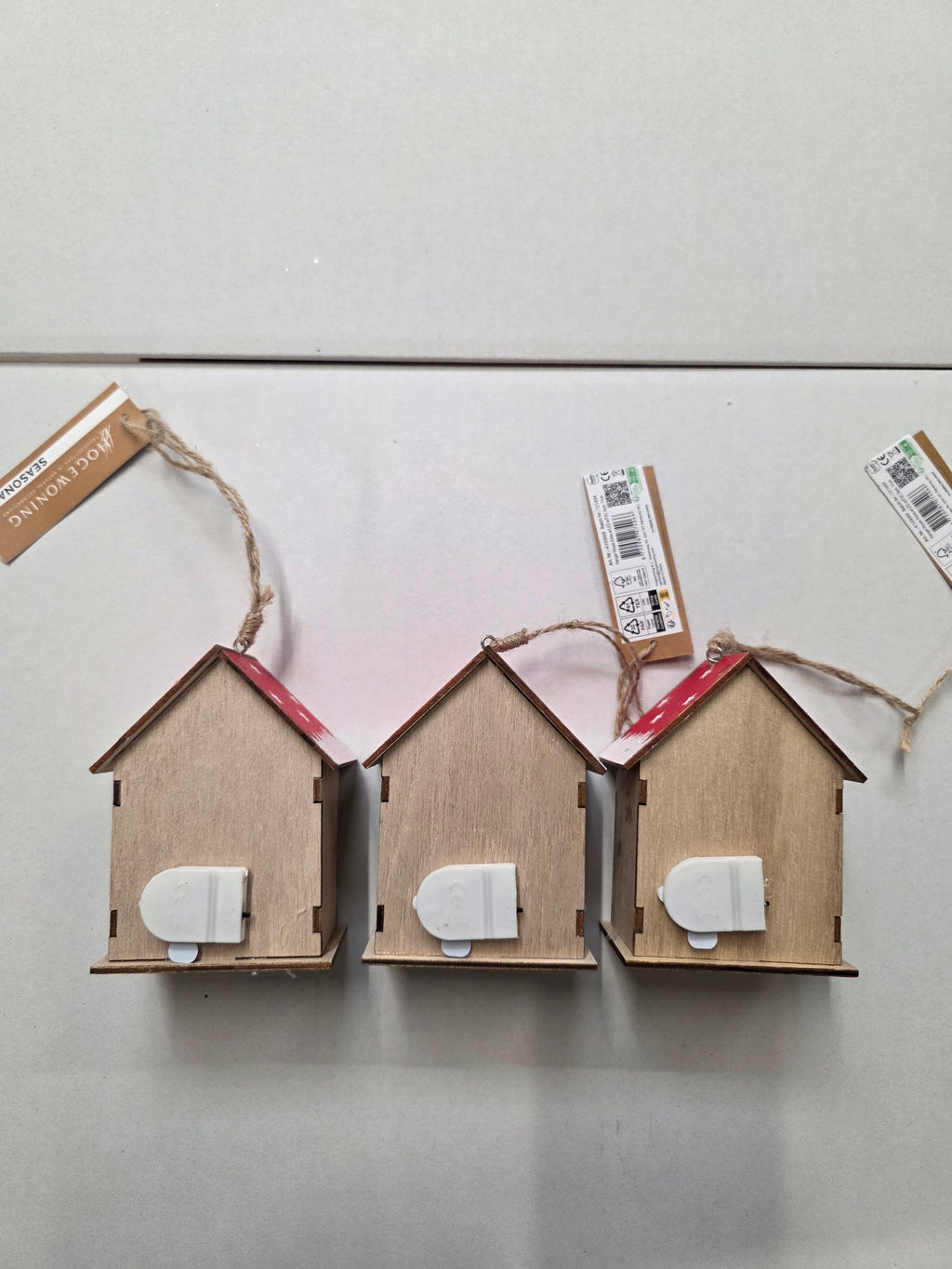 Hanger Led Xmas House 11cm (ANY 1)