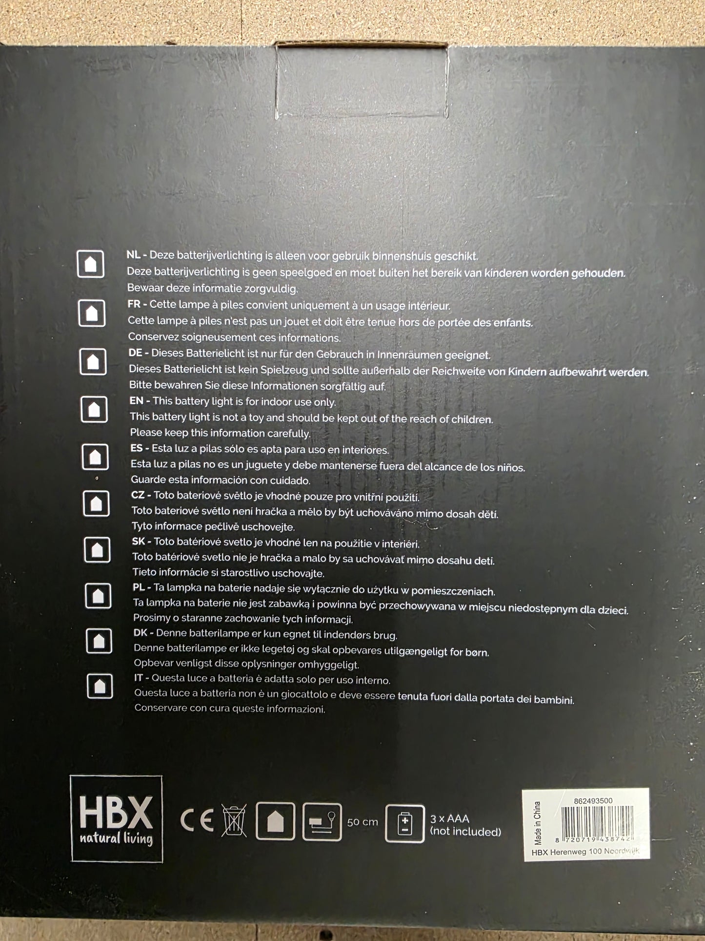 L E D Bauble Glass Twinkle Red 20cm