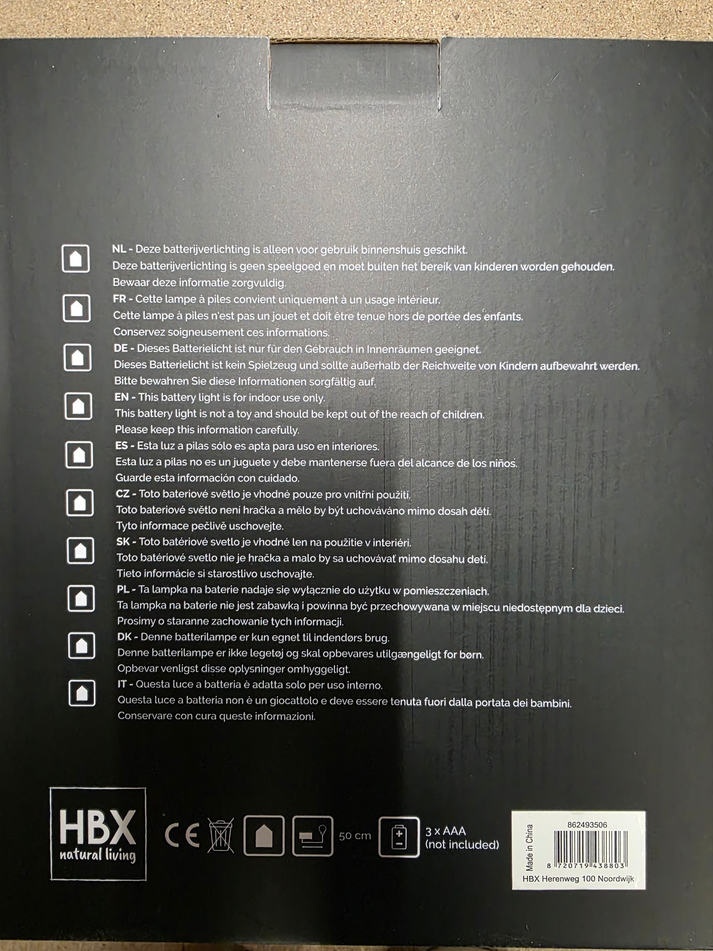 L E D Bauble Glass Twinkle Silver 20cm