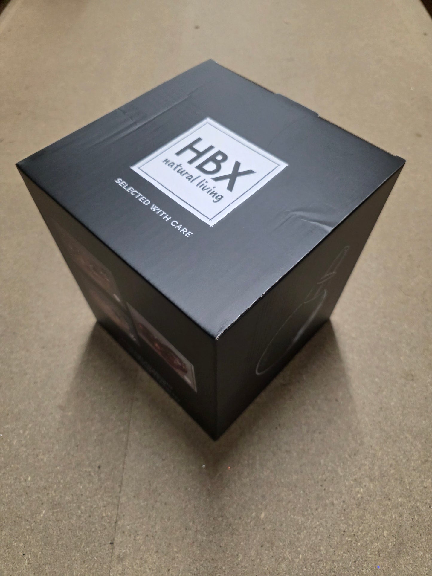 L E D Bauble Glass Twinkle White 20cm