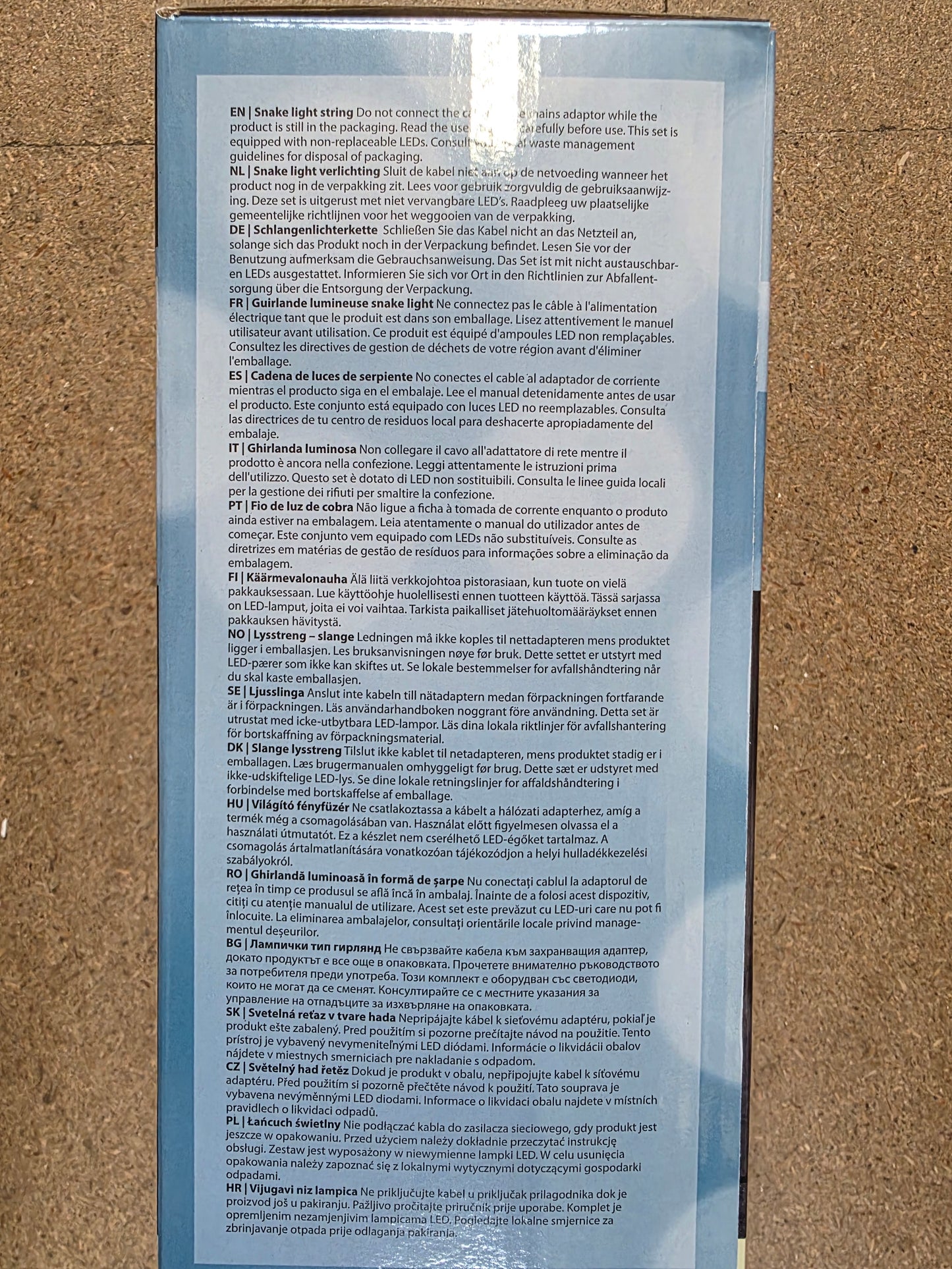 L E D Snake Light Classic White 2000cm