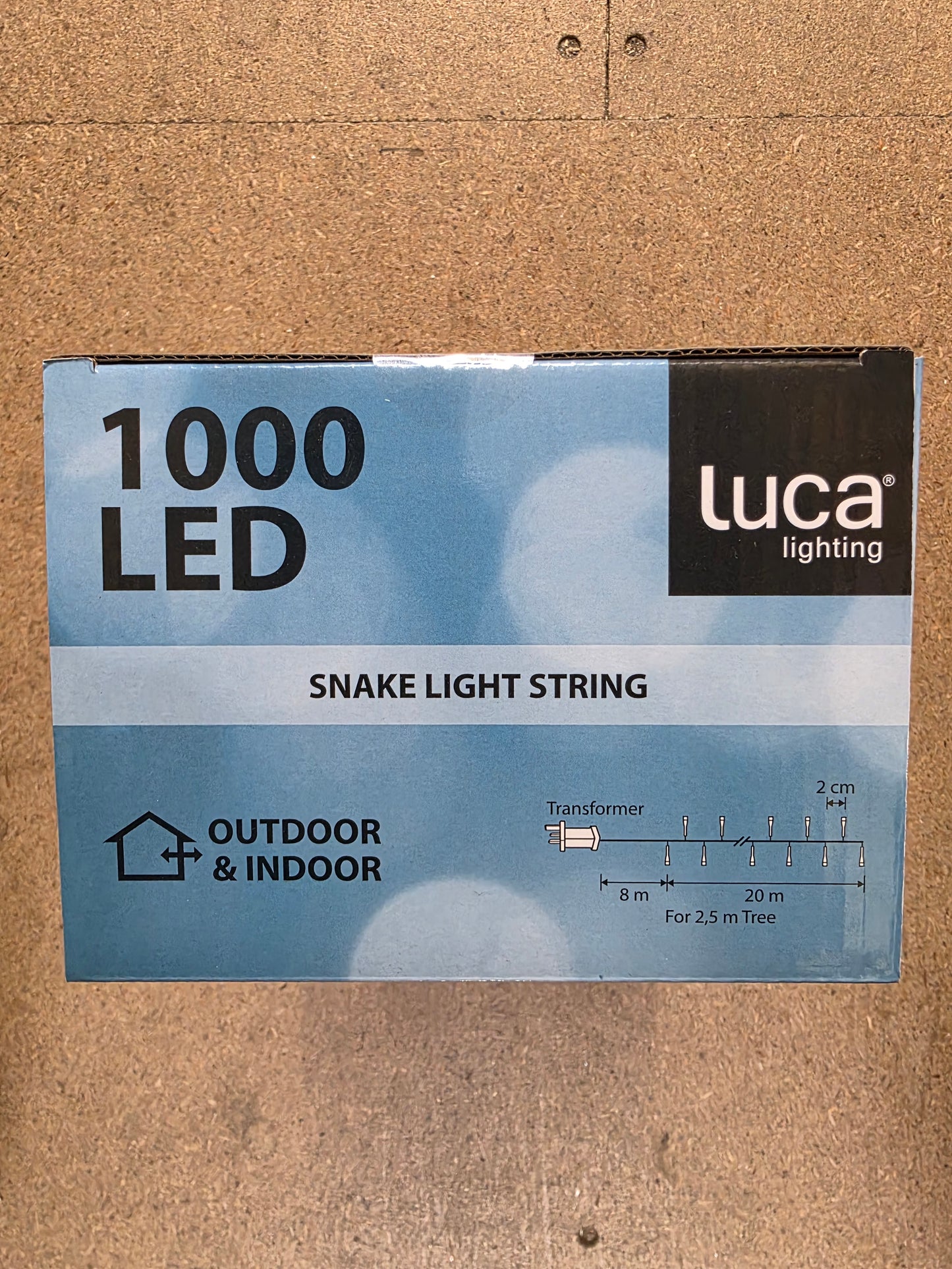 L E D Snake Light Classic White 2000cm