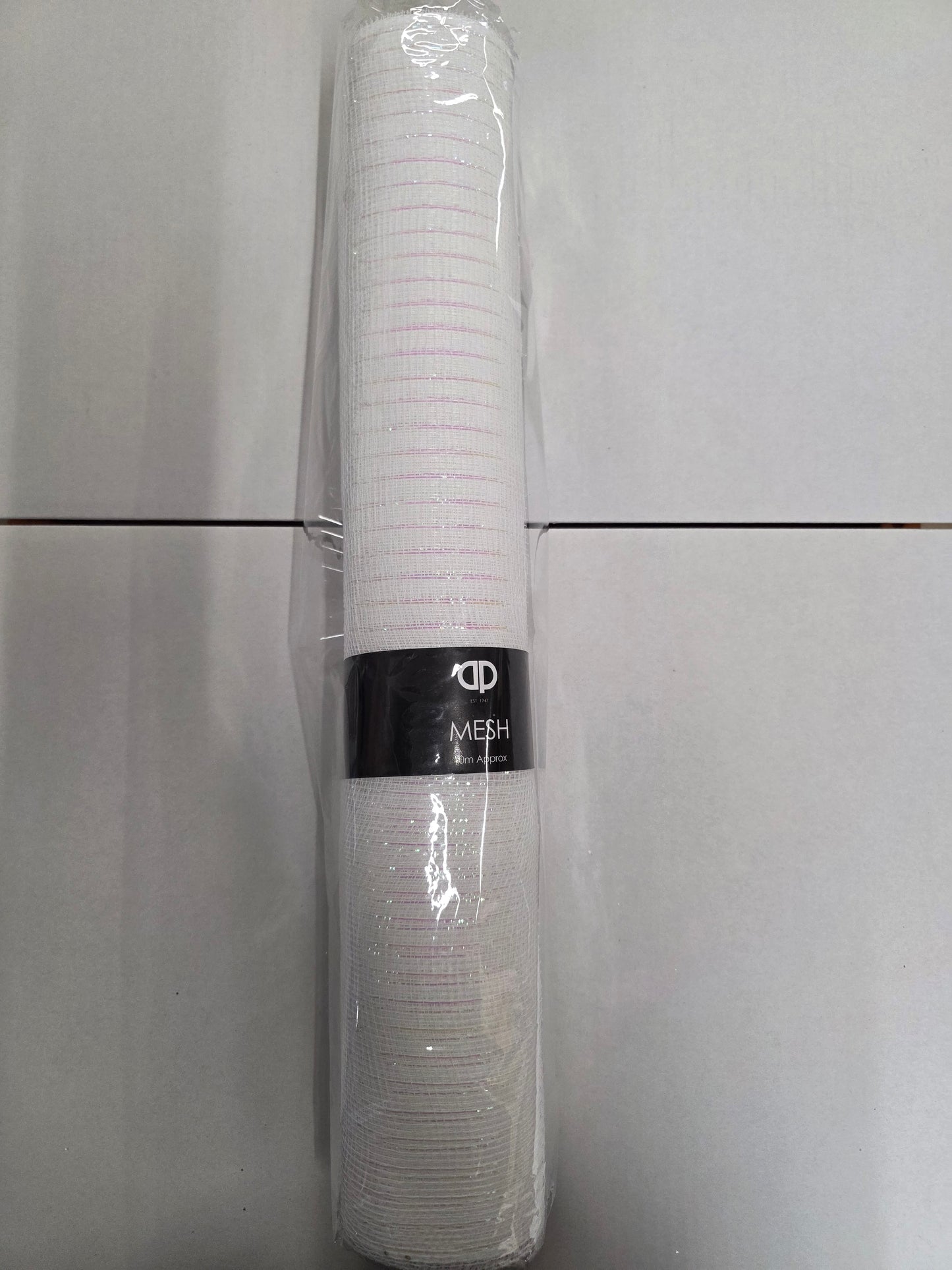 Deco Mesh White 50cm X 10m