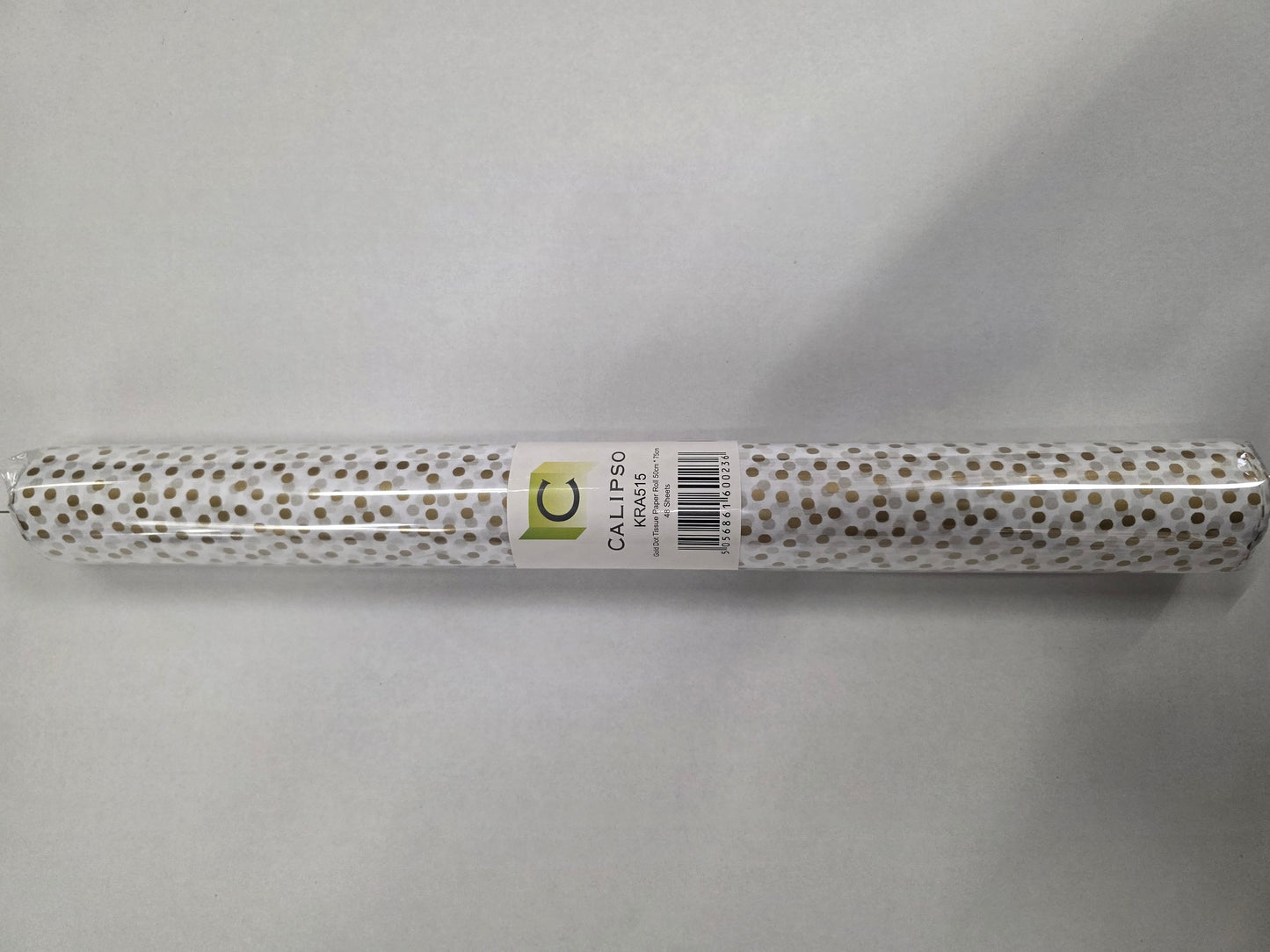 Tissue Gold Dot X48 Sheets 50x75cm