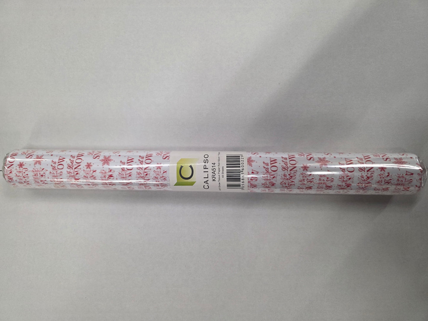 Tissue Let It Snow X48 Sheets 50x75cm