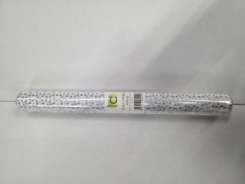 Tissue Silver Dot X48 Sheets 50x75cm