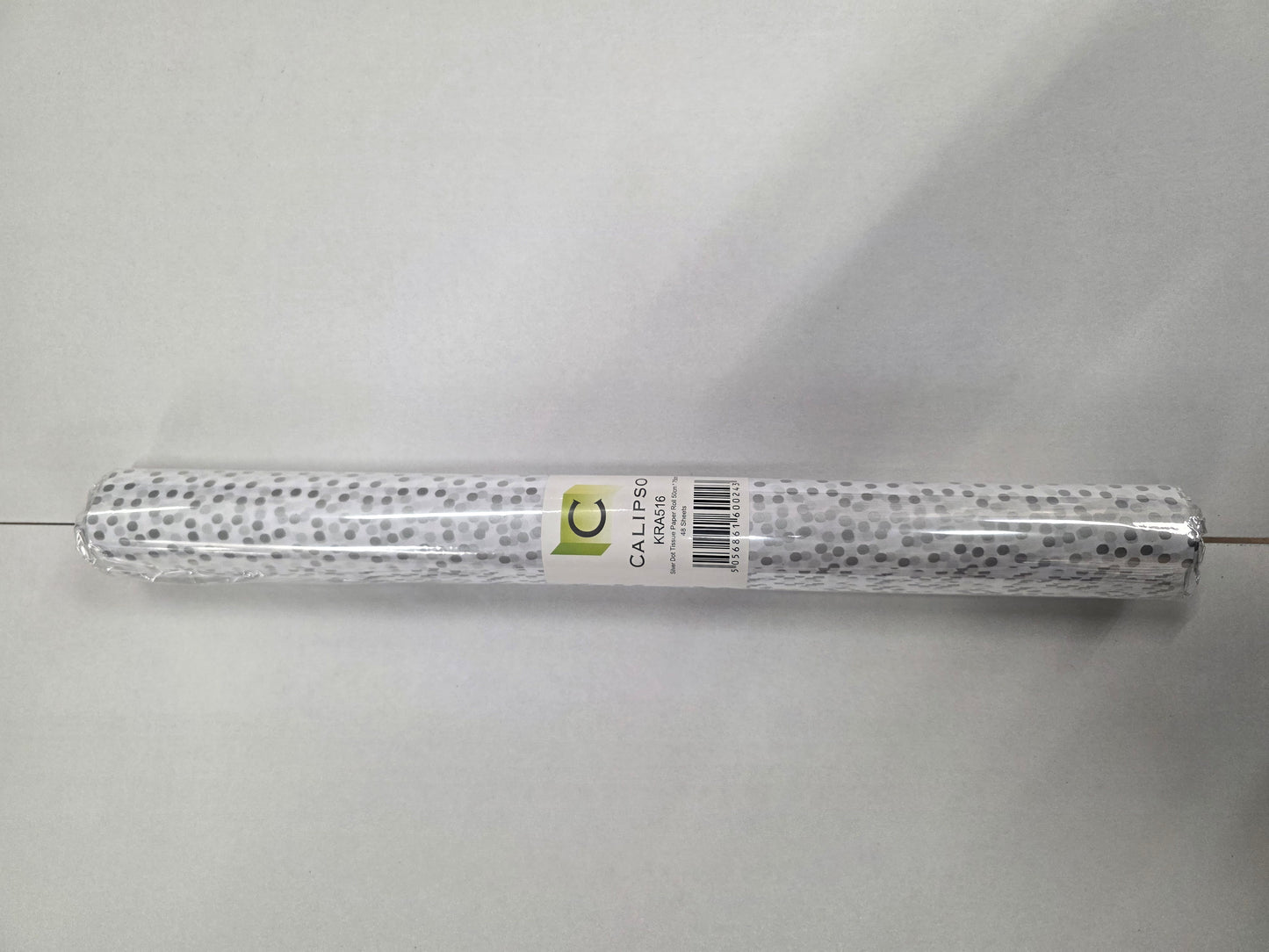 Tissue Silver Dot X48 Sheets 50x75cm