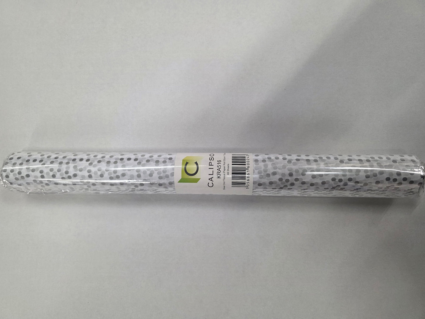 Tissue Silver Dot X48 Sheets 50x75cm