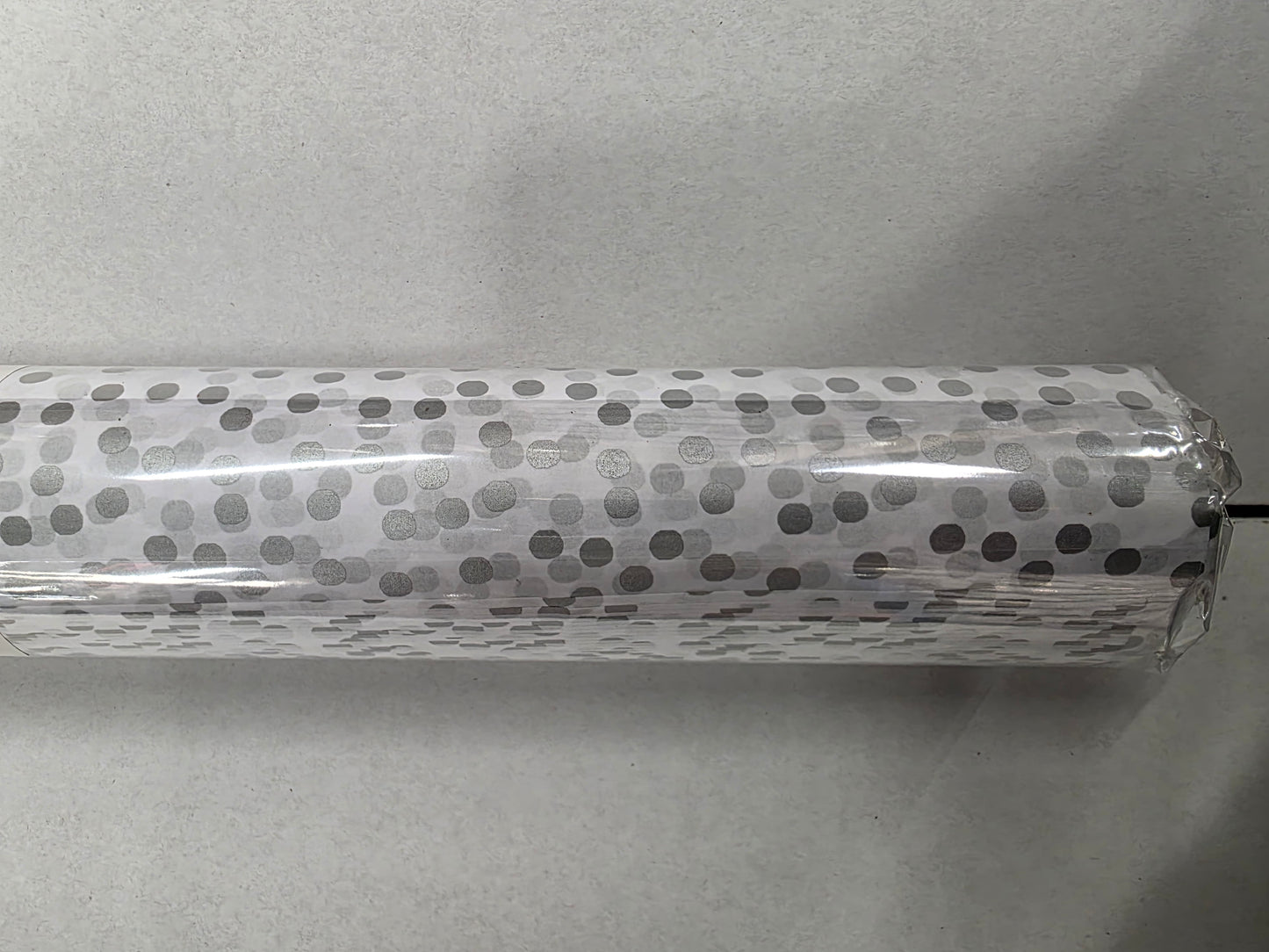 Tissue Silver Dot X48 Sheets 50x75cm