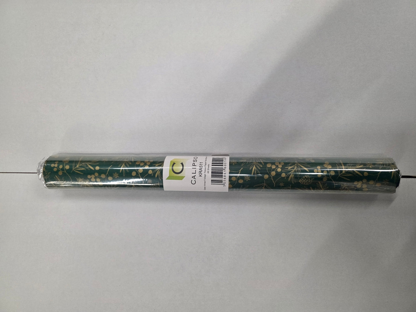 Tissue Xmas Foliage X48 Green 50 X75cm