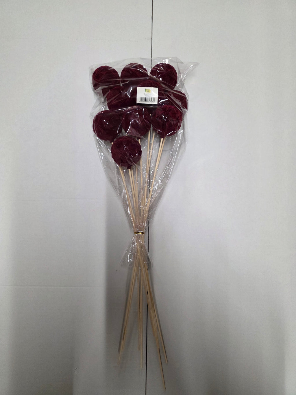 Pick Bauble Felt Burgundy 50x6cm (Pack of 10 pieces)