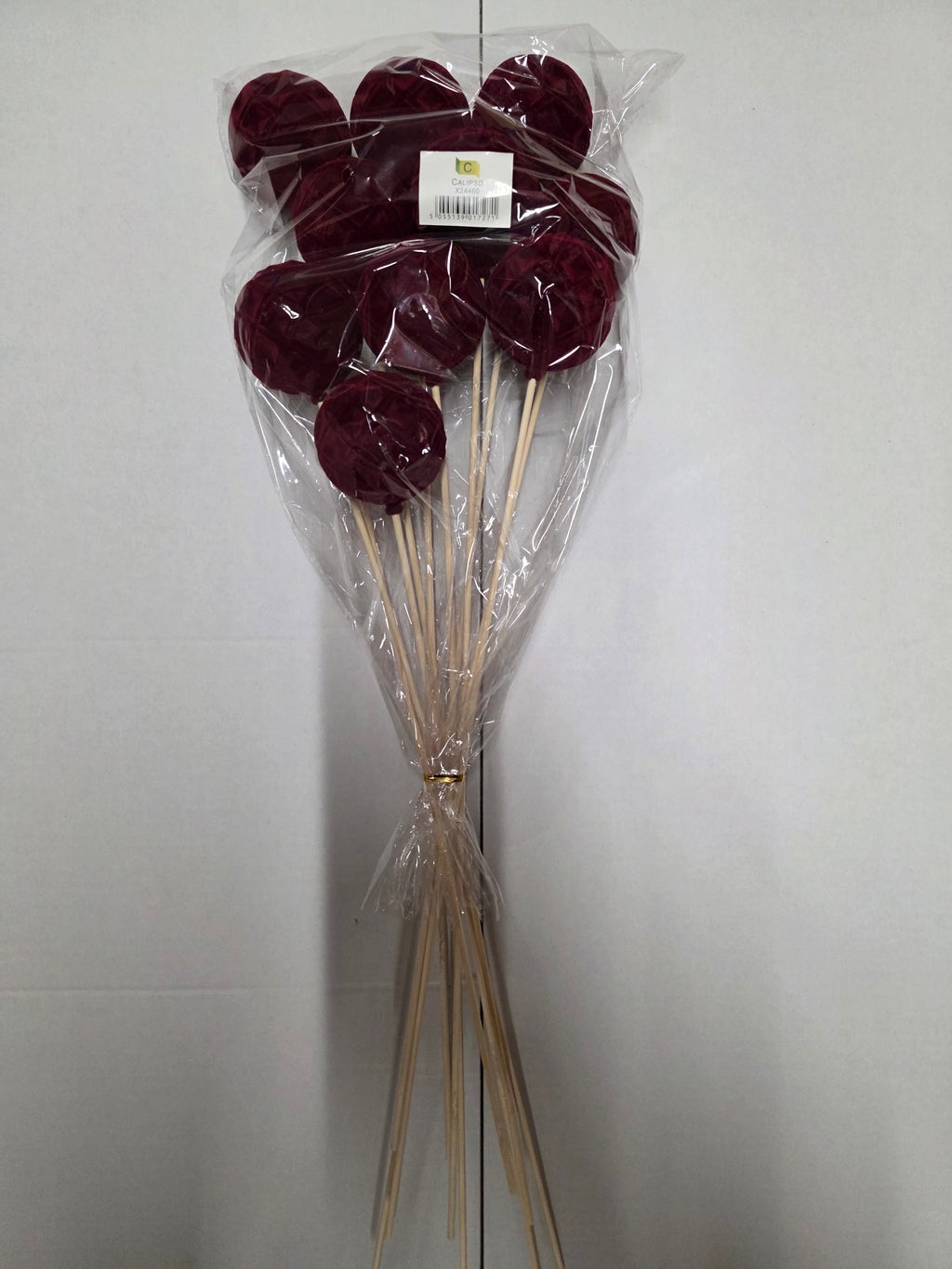Pick Bauble Felt Burgundy 50x6cm (Pack of 10 pieces)
