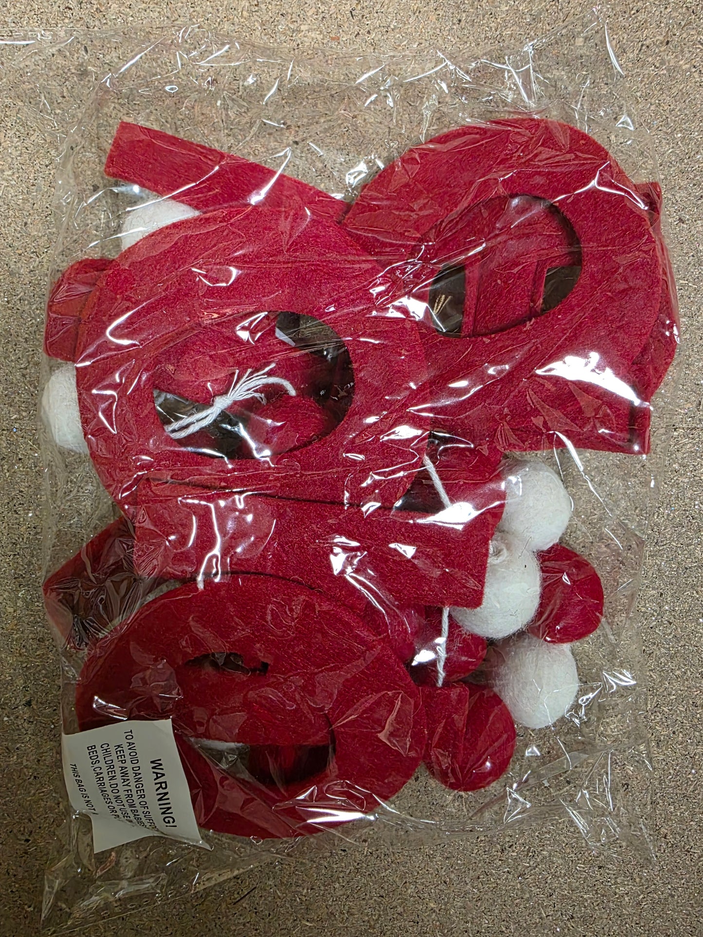 Garland Felt Hohoho 180cm