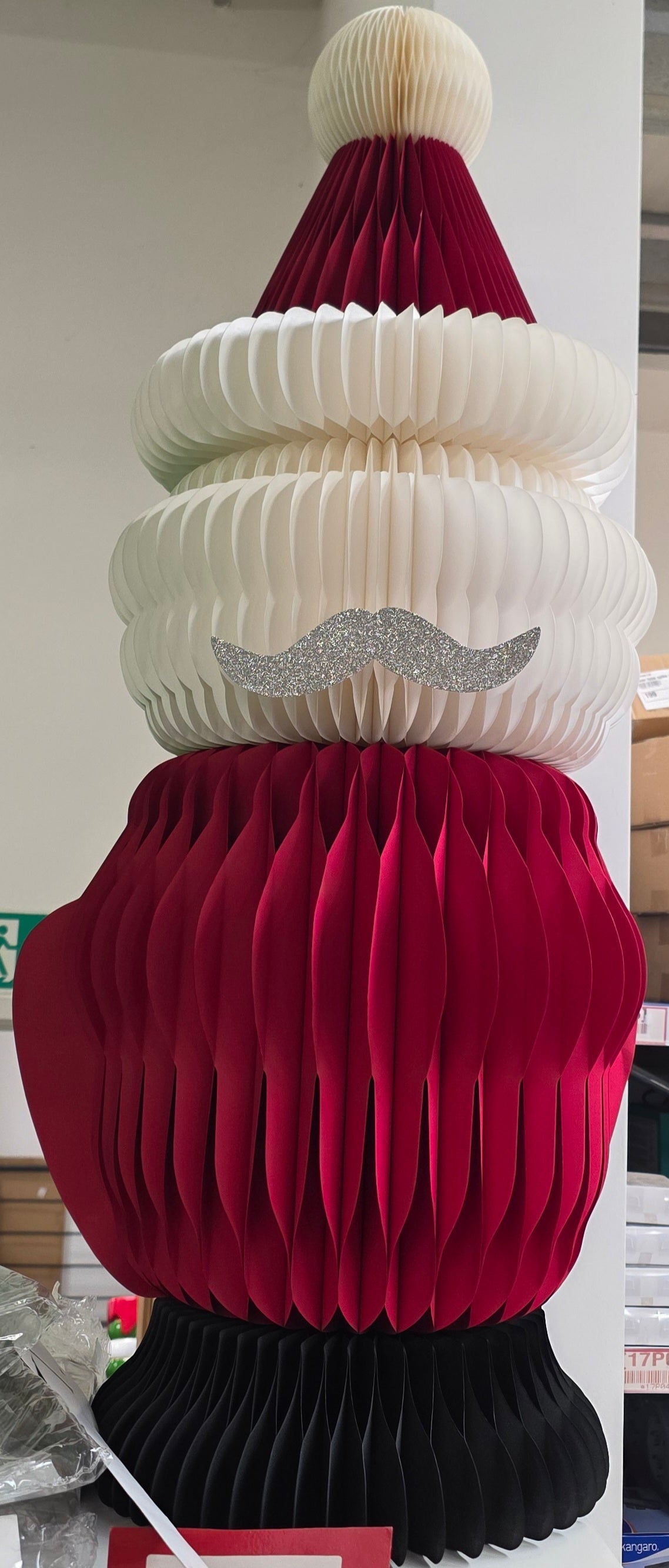 Paper Standing Santa 100cm