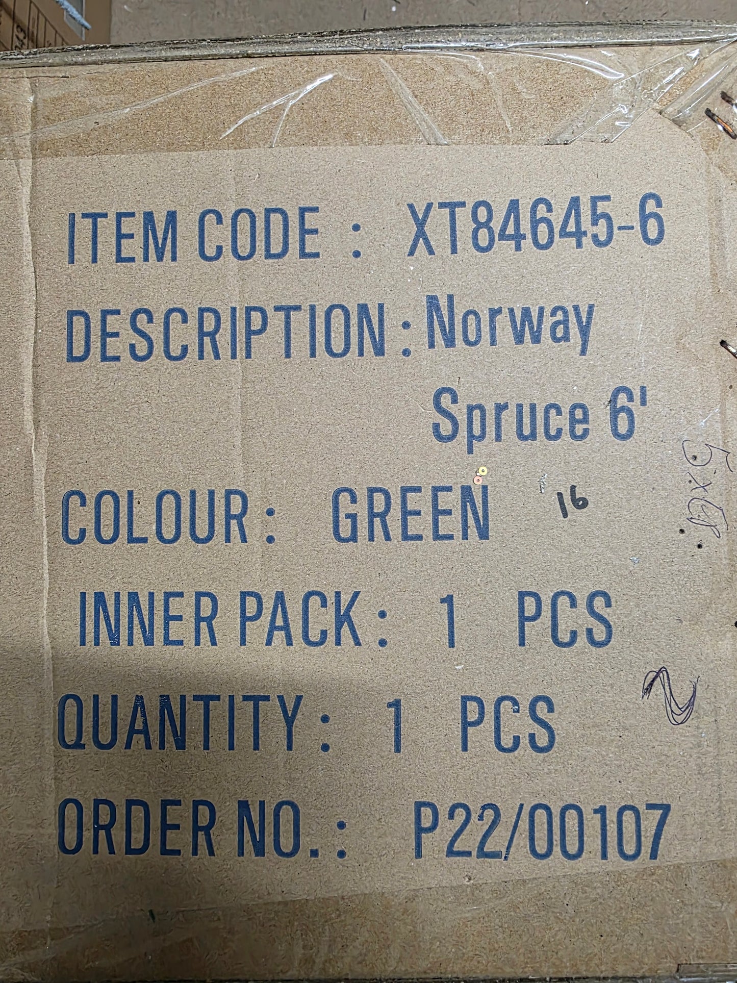 Norway Spurce 6 Foot (no light)