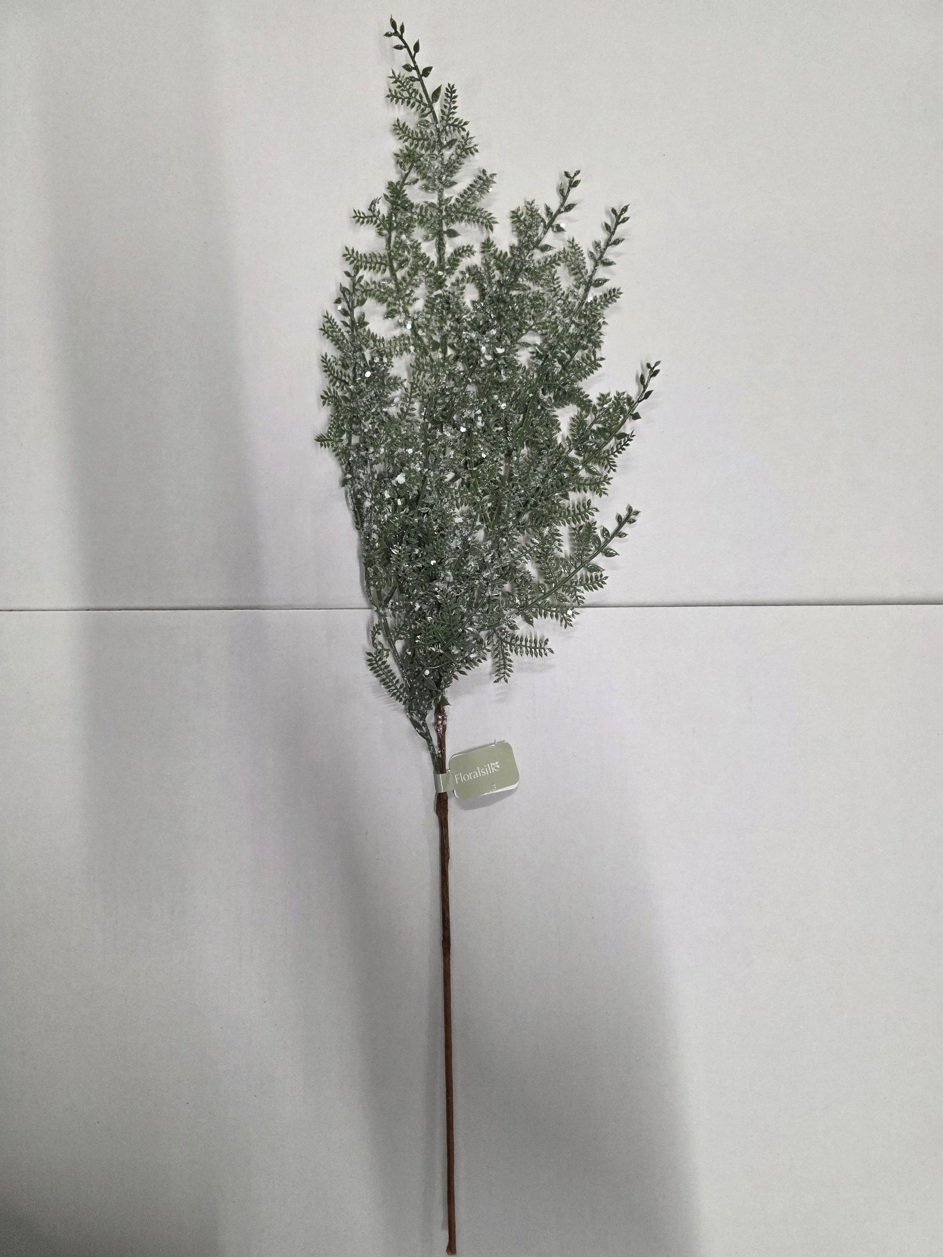 Fern Frosted Spray 69cm