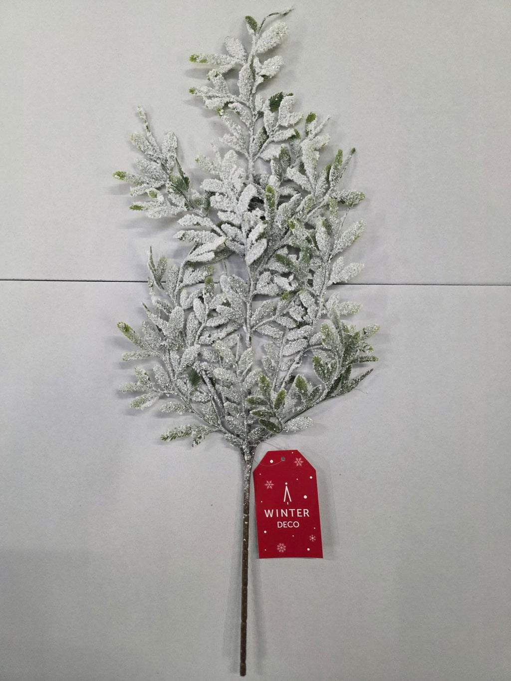 Frosted Phoenix Leaf Spray 50cm