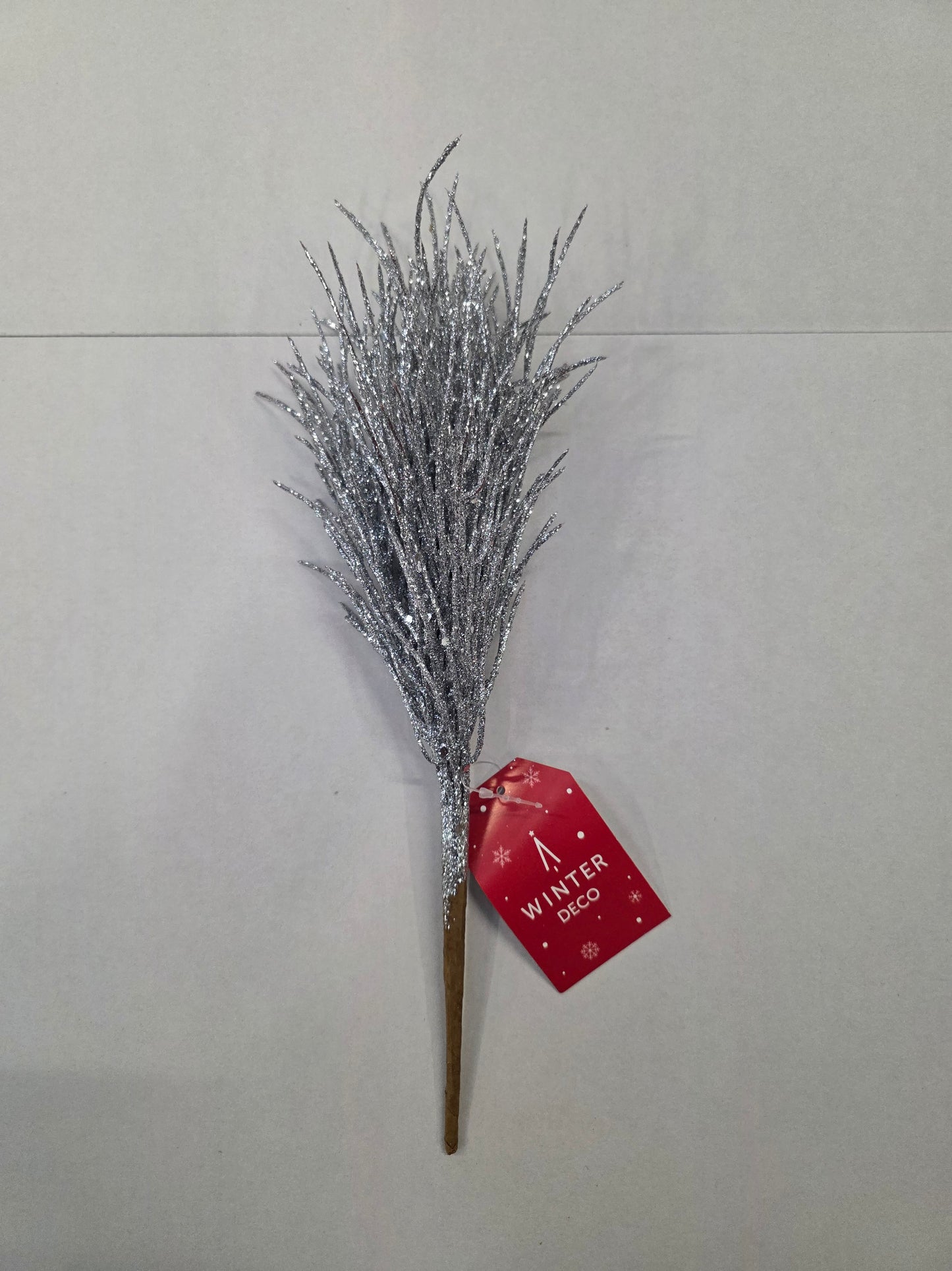 Grass Spray Silver 9cm