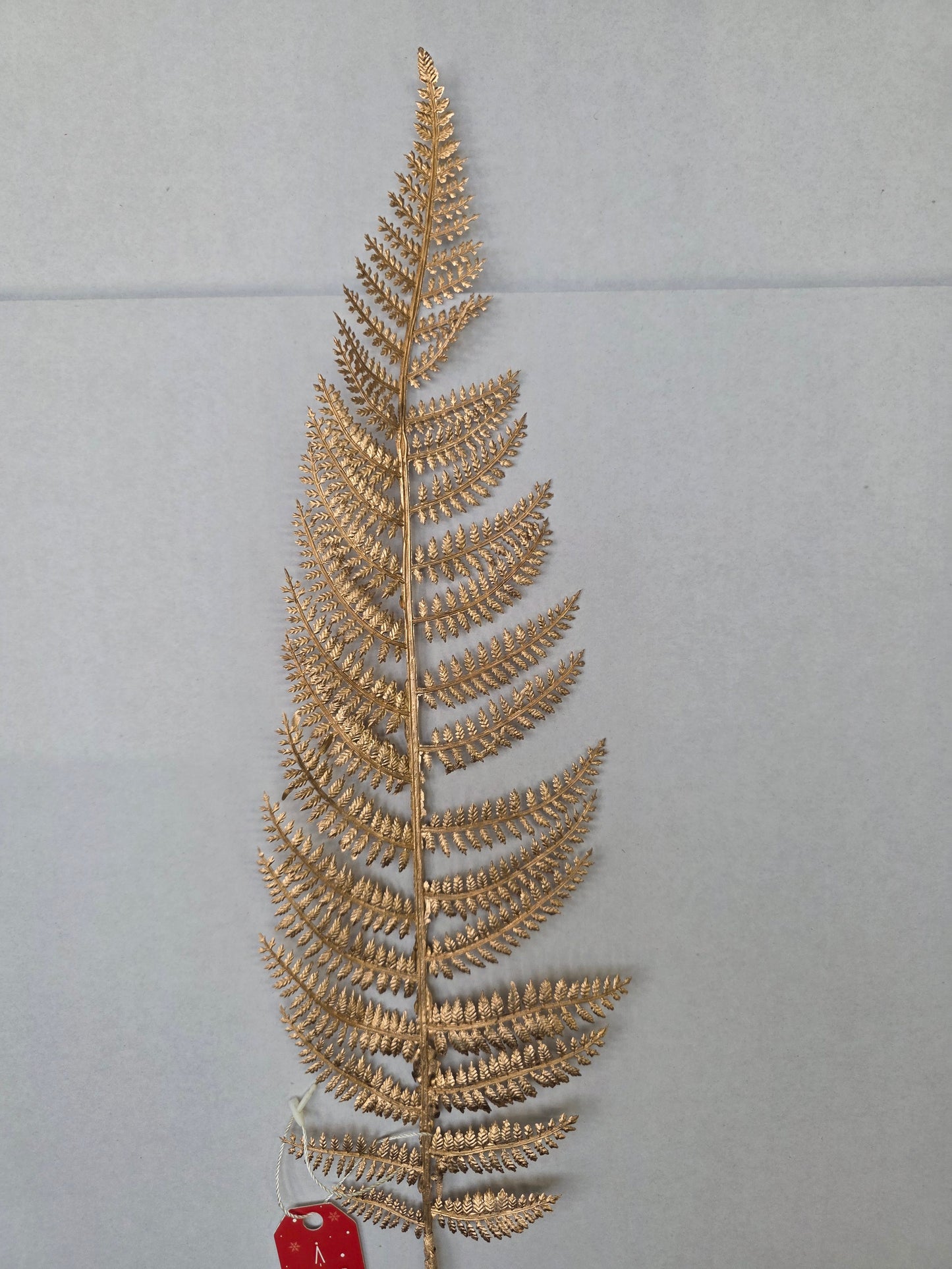 Metallic Fern Leaf Stem Gold  (PACK OF 3)