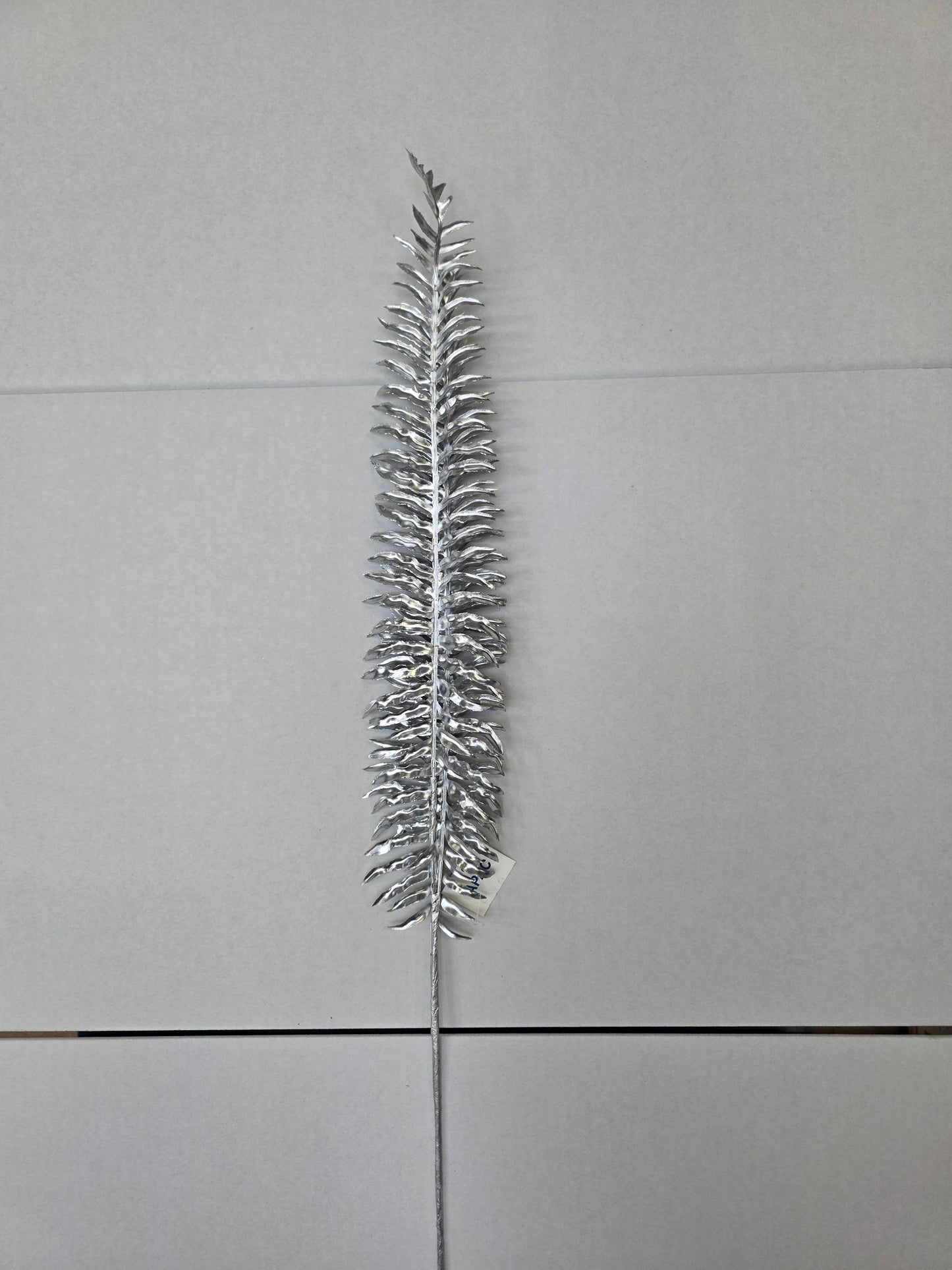 Metallic Fern Spray X 3 Silver