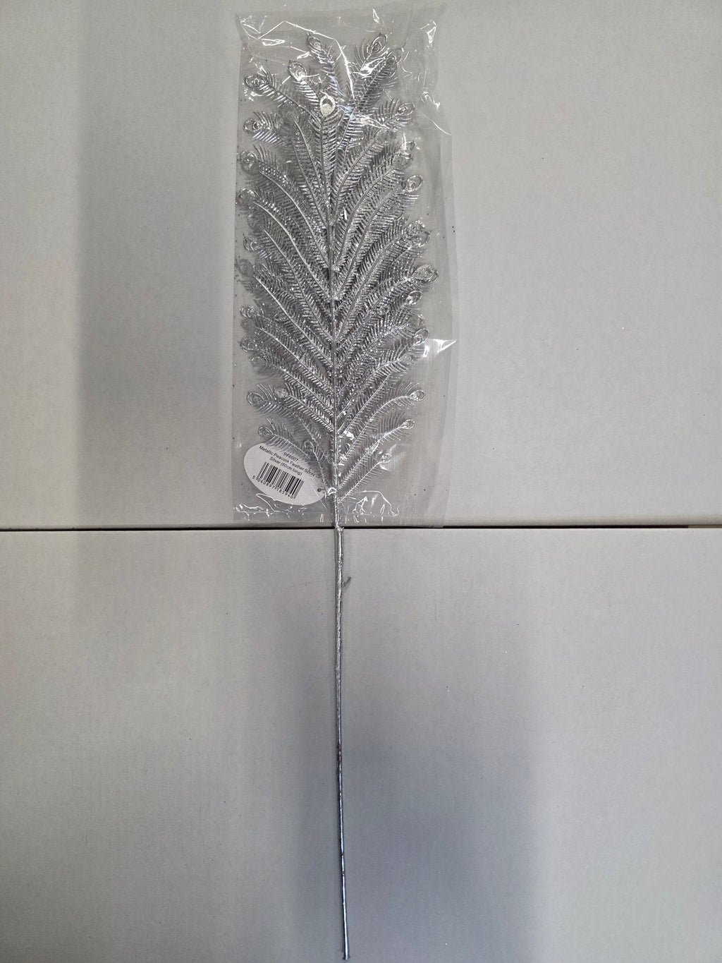 Peacock Feather Spray Metallic Gold 60cm  (PACK OF 2)
