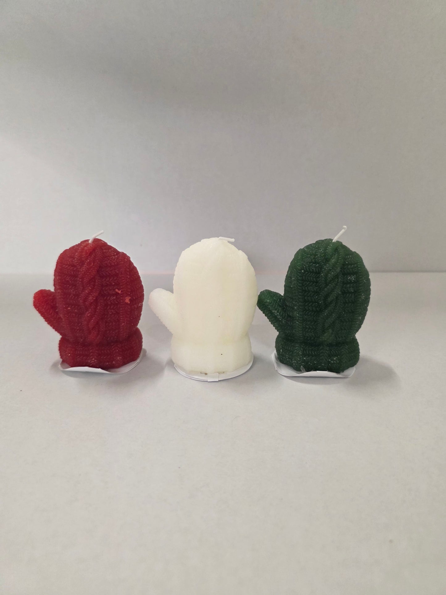 Mitten Candle 9cm X1  (PACK OF 3)