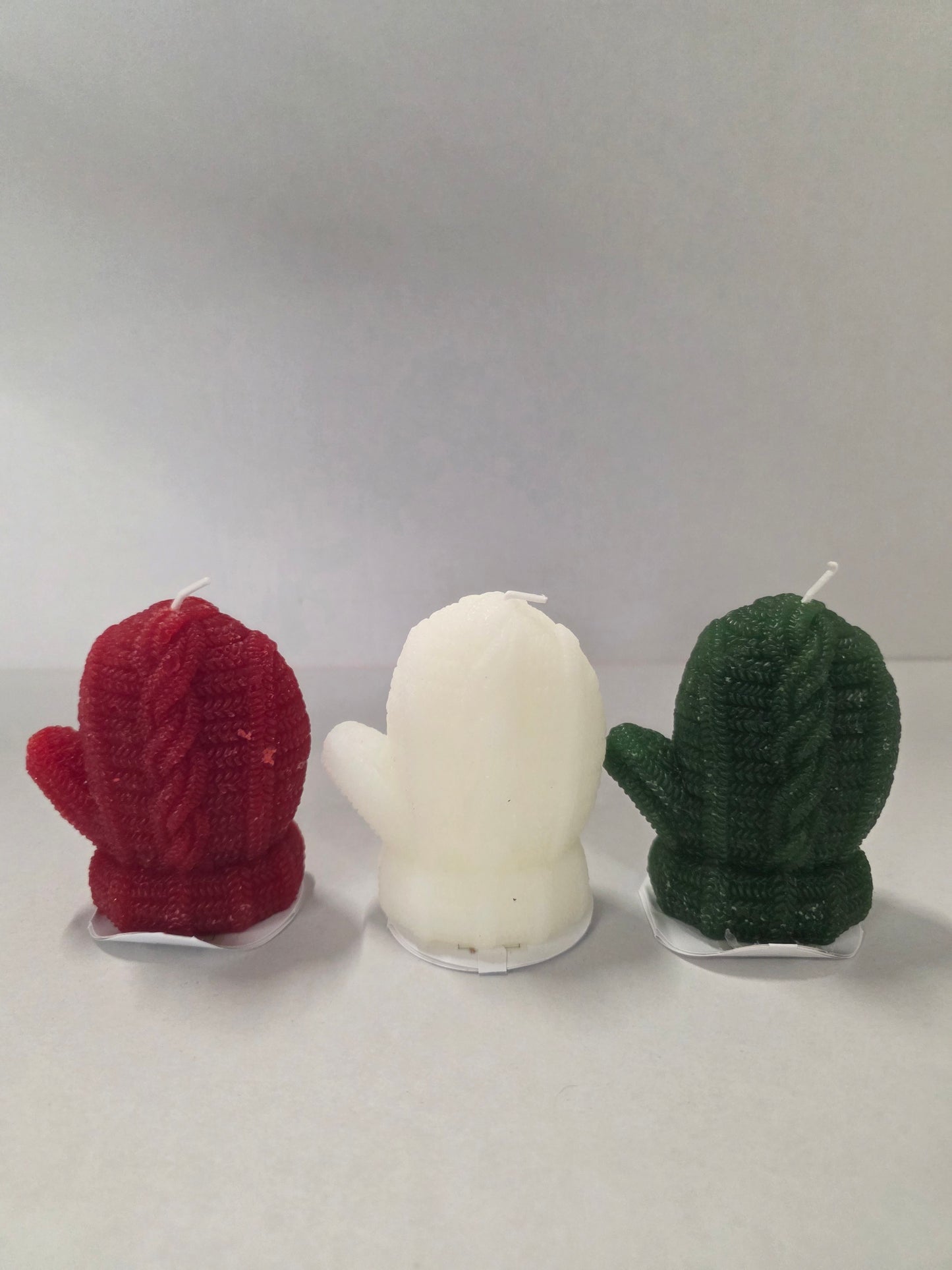 Mitten Candle 9cm X1  (PACK OF 3)