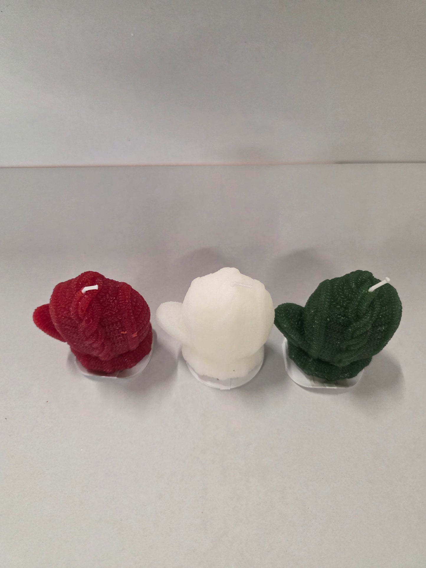 Mitten Candle 9cm X1  (PACK OF 3)