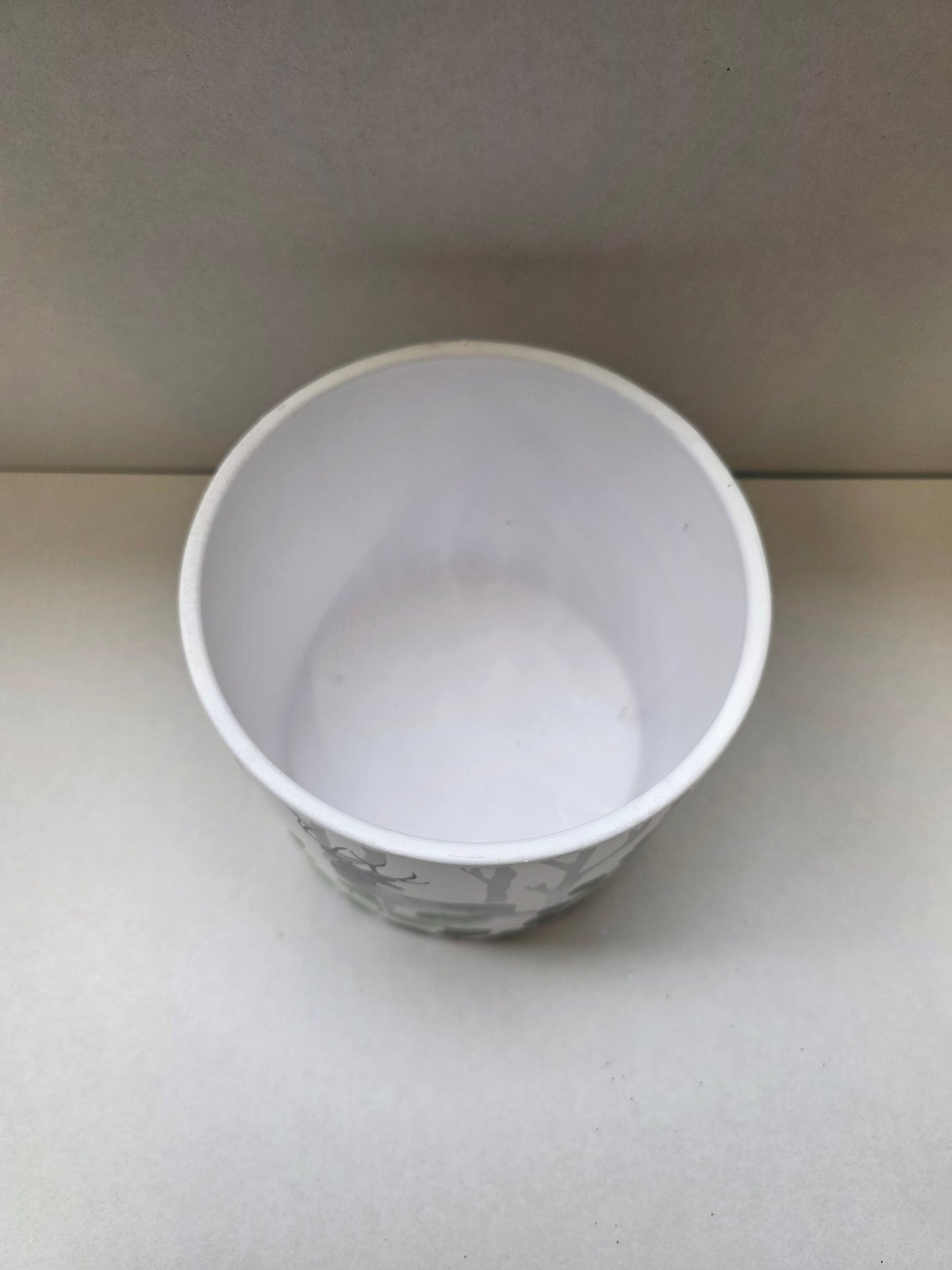 Ceramic Woodland Pot 14x12.5cm