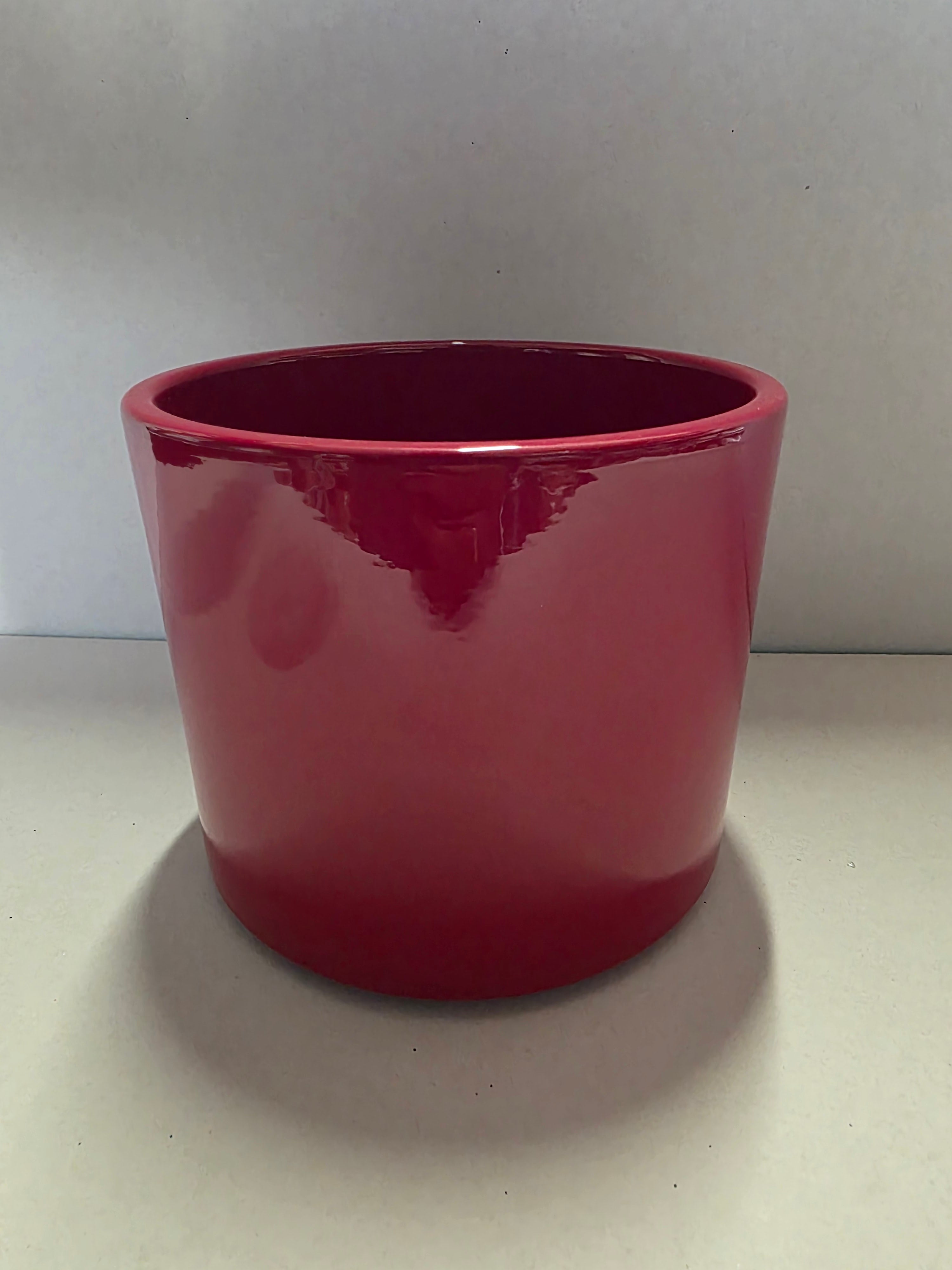 Era Pot Round 13x15cm Red