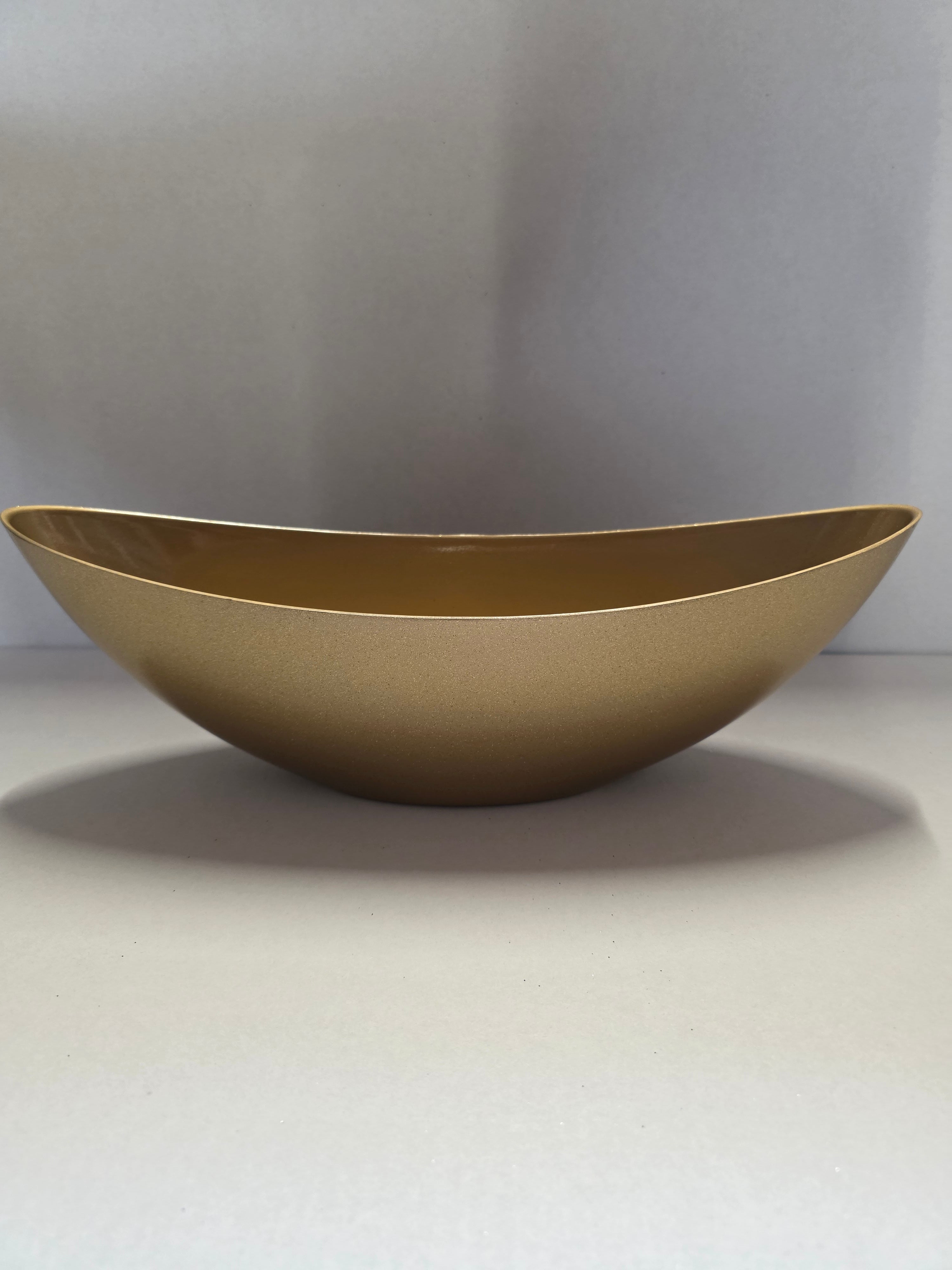 Mila Bowl Recycled Plastic Gold