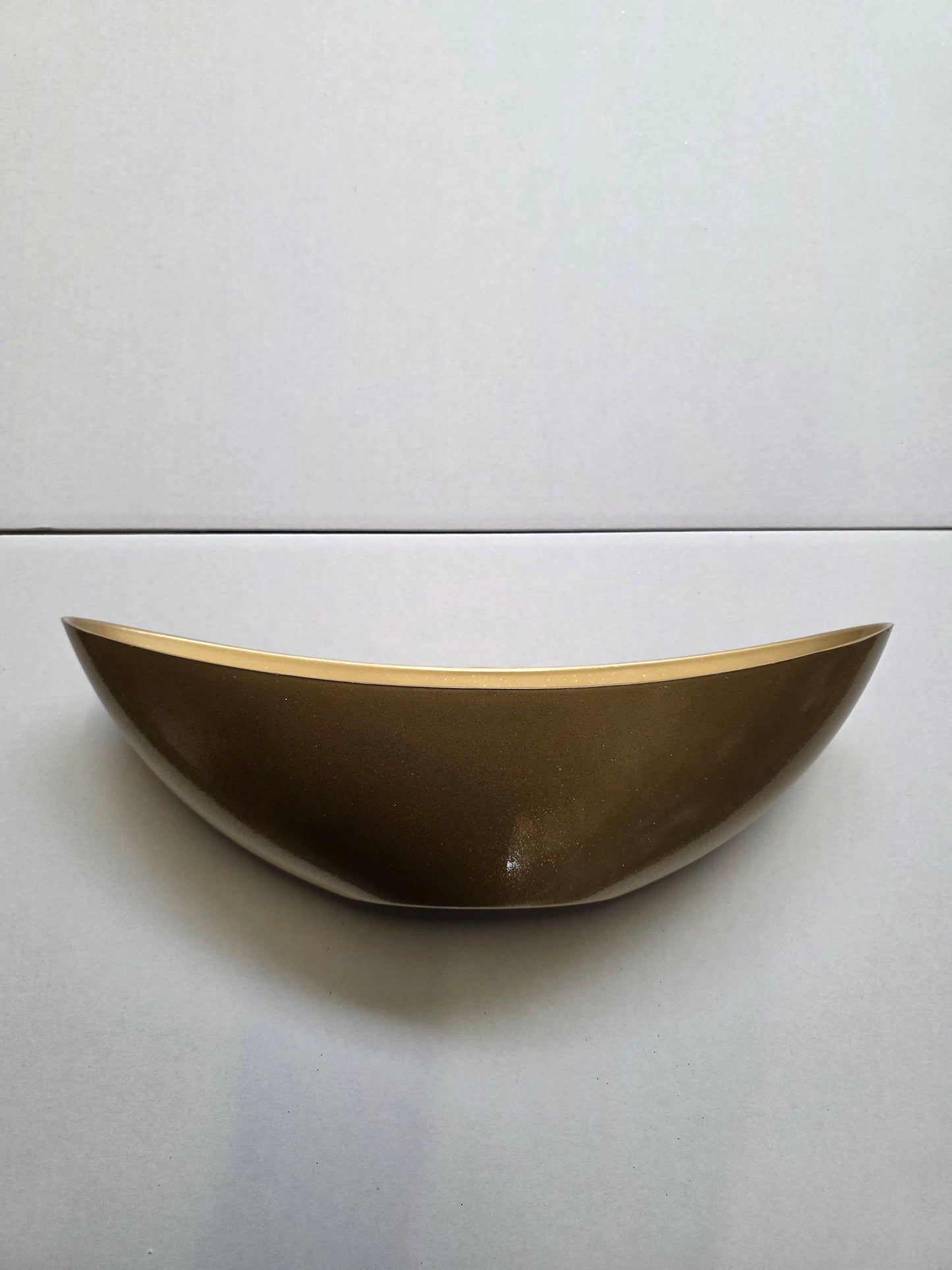 Mila Bowl Recycled Plastic Gold