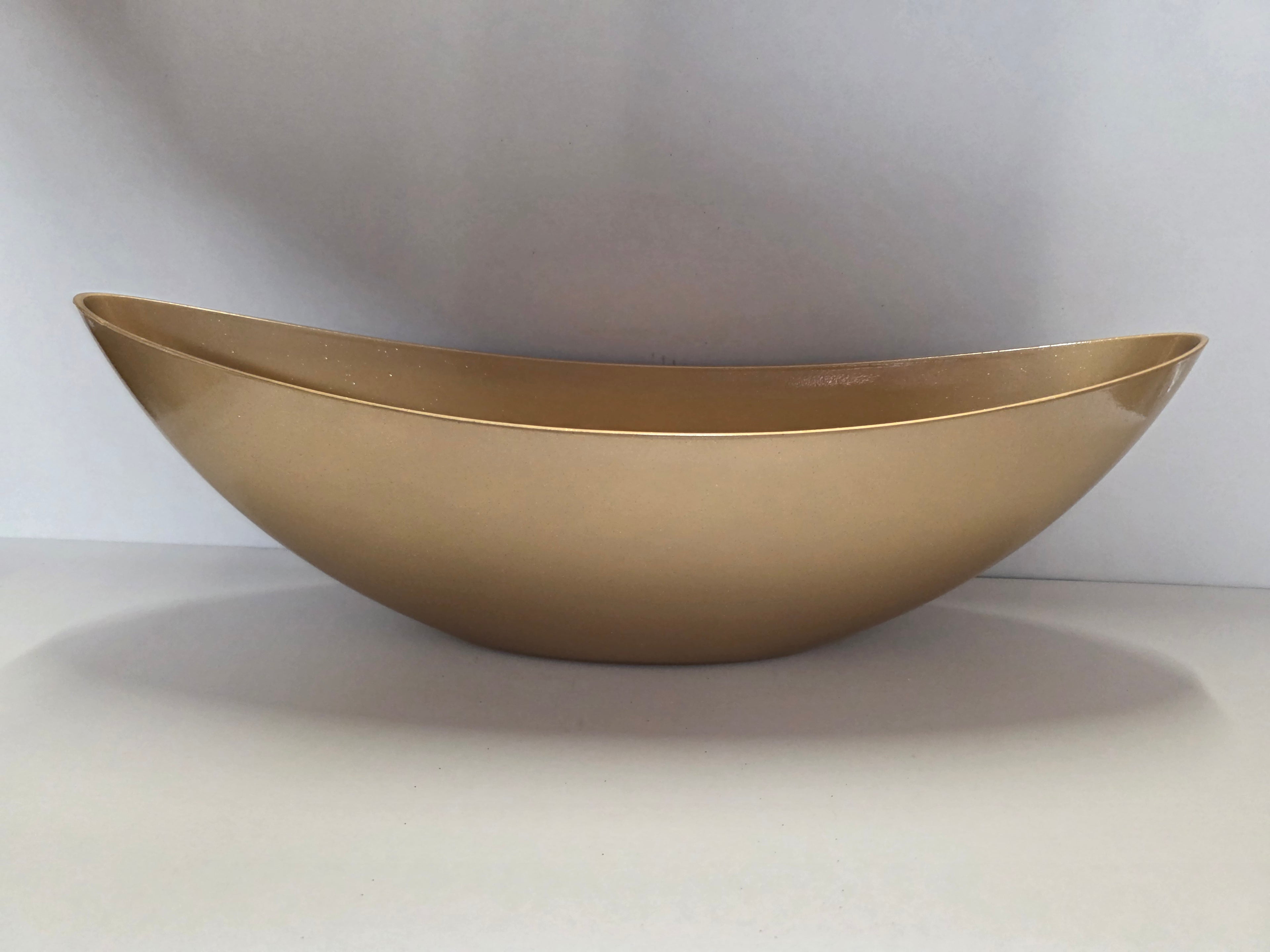 Mila Bowl Recycled Plastic Gold