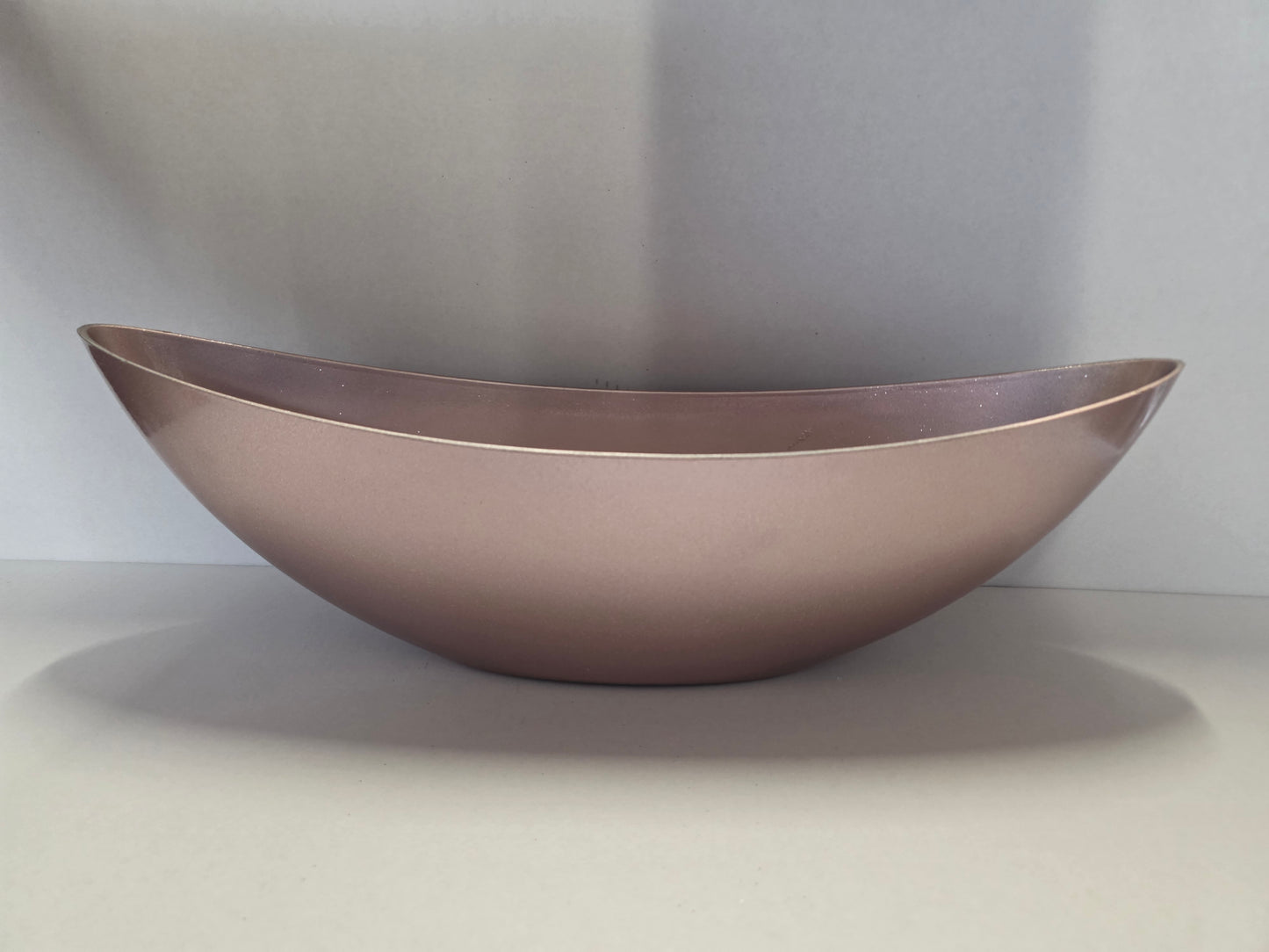 Mila Bowl Recycled Plastic Pink Champgane
