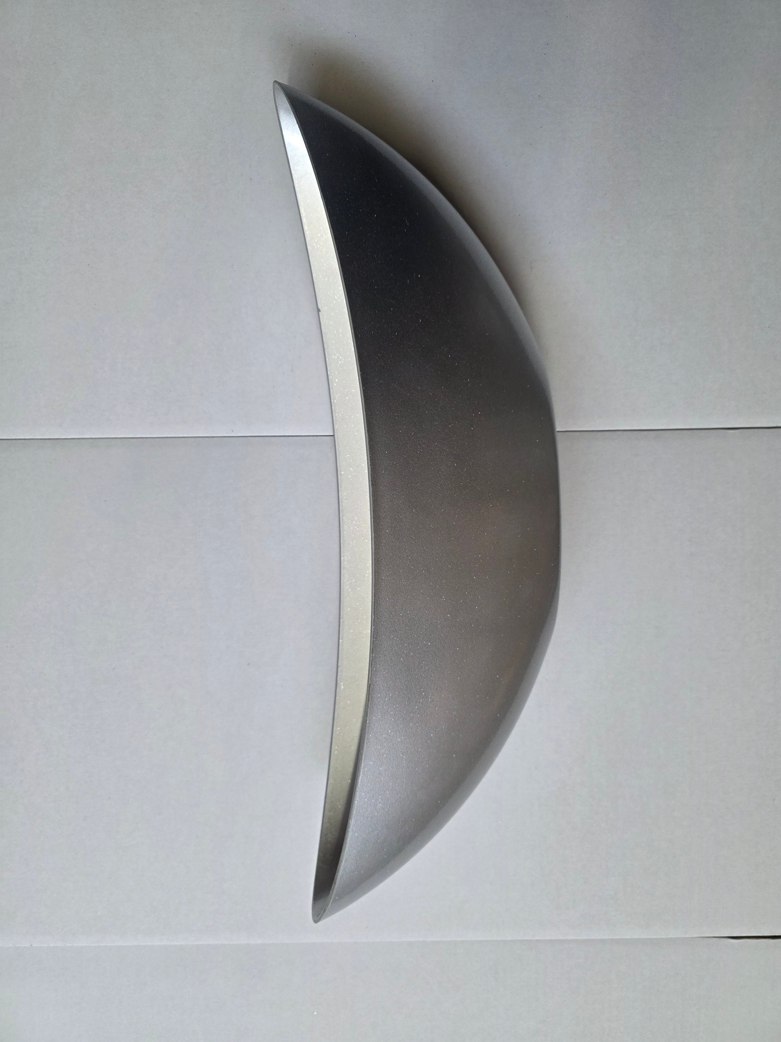 Mila Bowl Recycled Plastic Silver