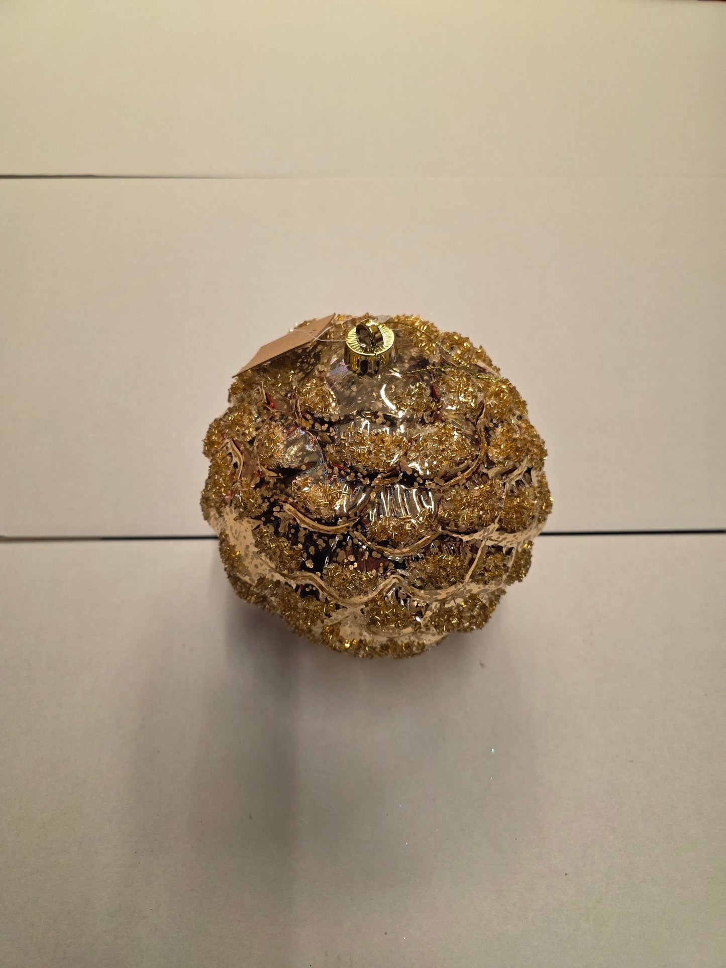 Bauble Pinecone Copper 20cm