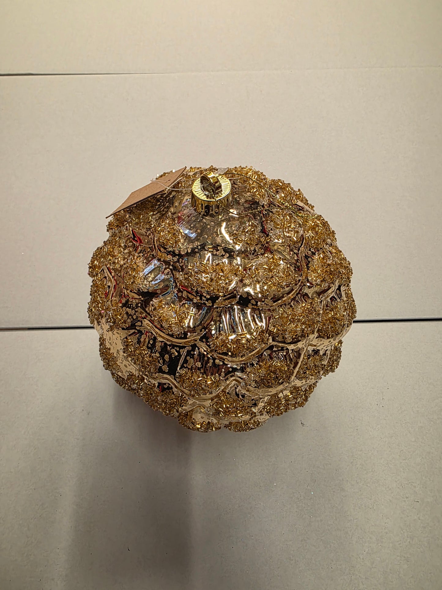 Bauble Pinecone Copper 20cm